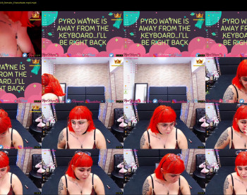 pyrowayne — 23 minute Chaturbate female cam show recording, 720p, Jun 22, 2020