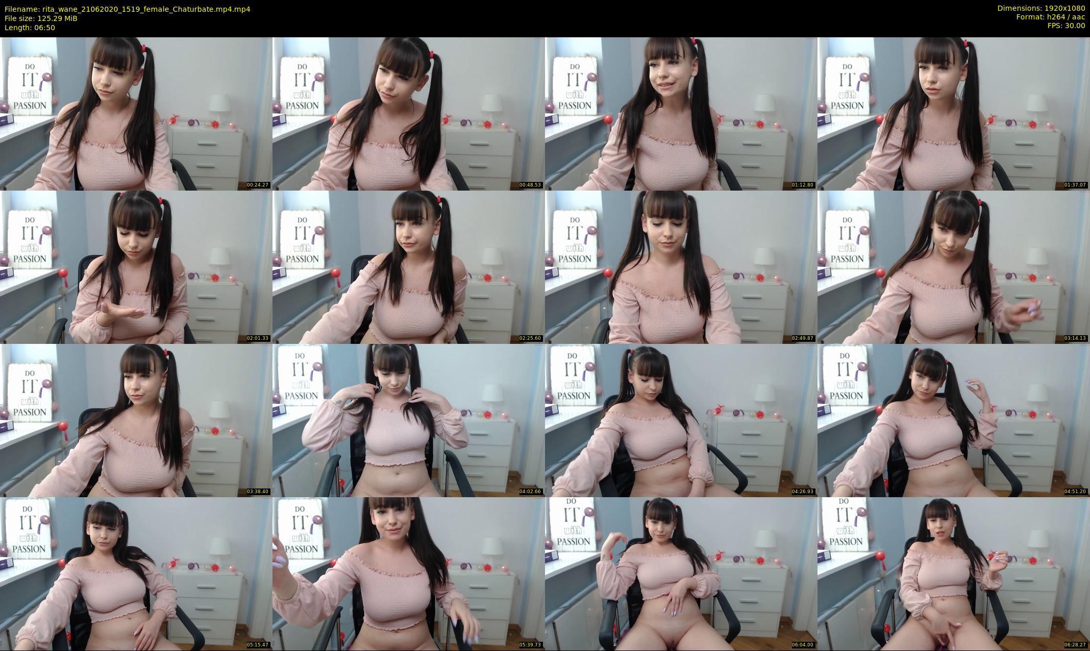rita_wane — 7 minute Chaturbate female cam show recording, 1080p, Jun 21, 2020