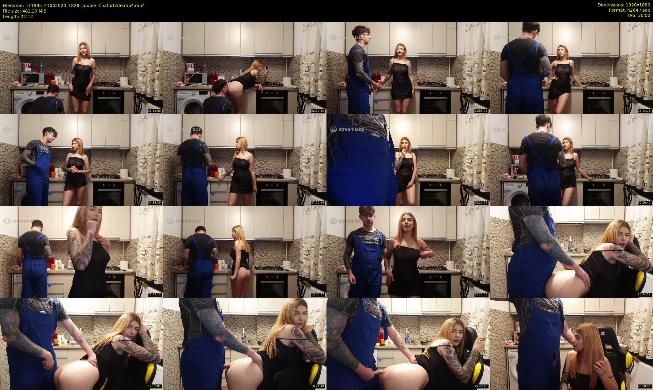 rrr1995 — 23 minute Chaturbate couple cam show recording, 1080p, Jun 21, 2020