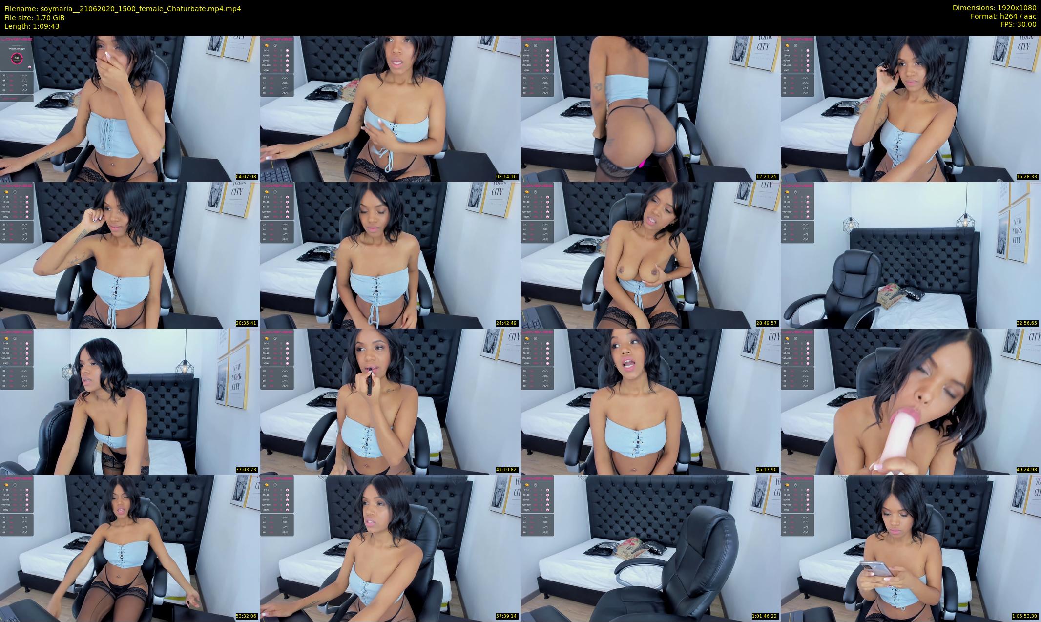 soymaria_ — 70 minute Chaturbate female cam show recording, 1080p, Jun 21, 2020
