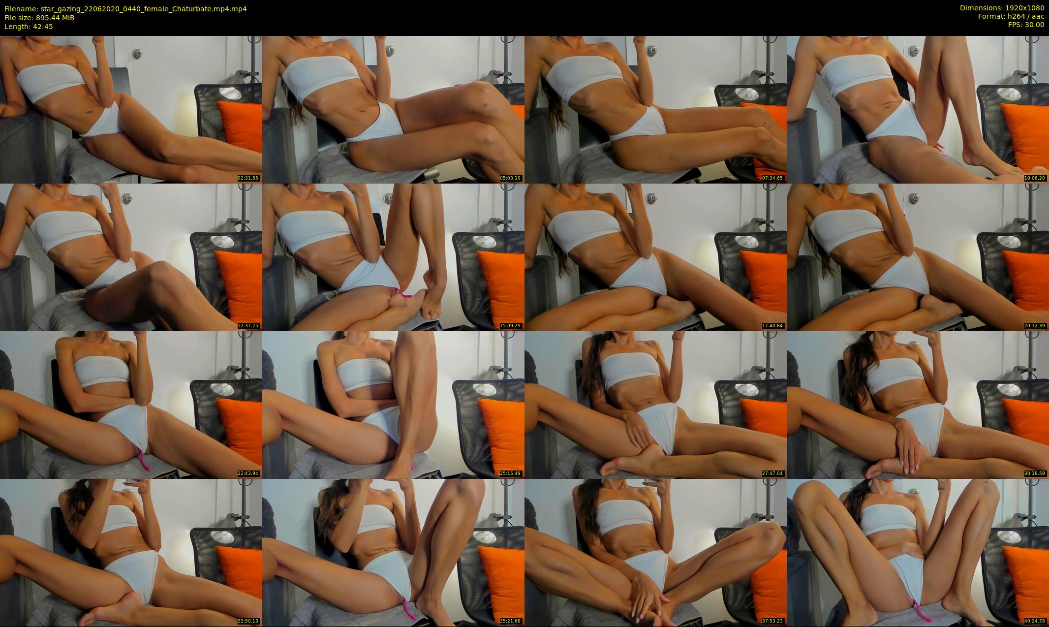 star_gazing — 43 minute Chaturbate female cam show recording, 1080p, Jun 22, 2020