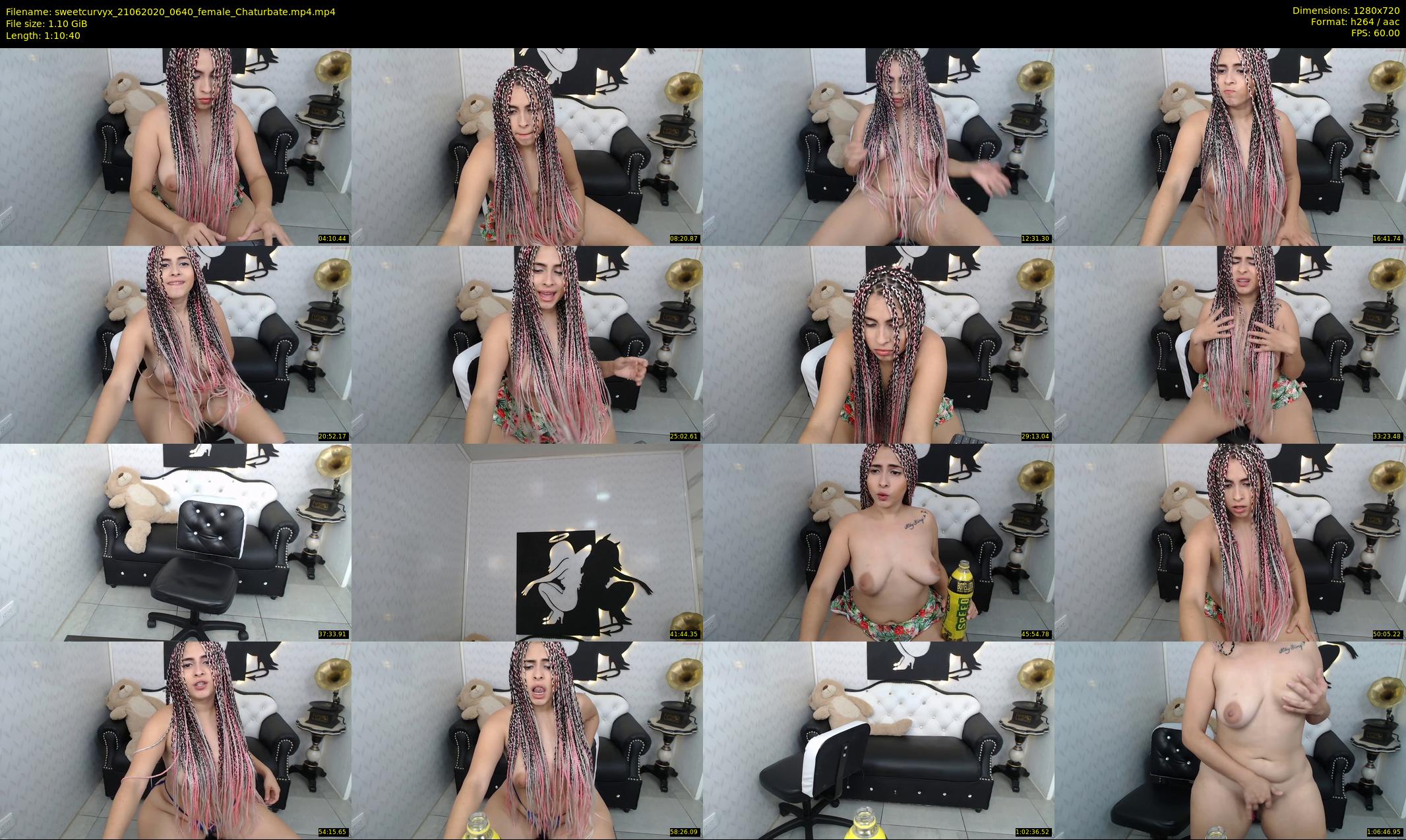 sweetcurvyx — 71 minute Chaturbate couple cam show recording, 720p, Jun 21, 2020