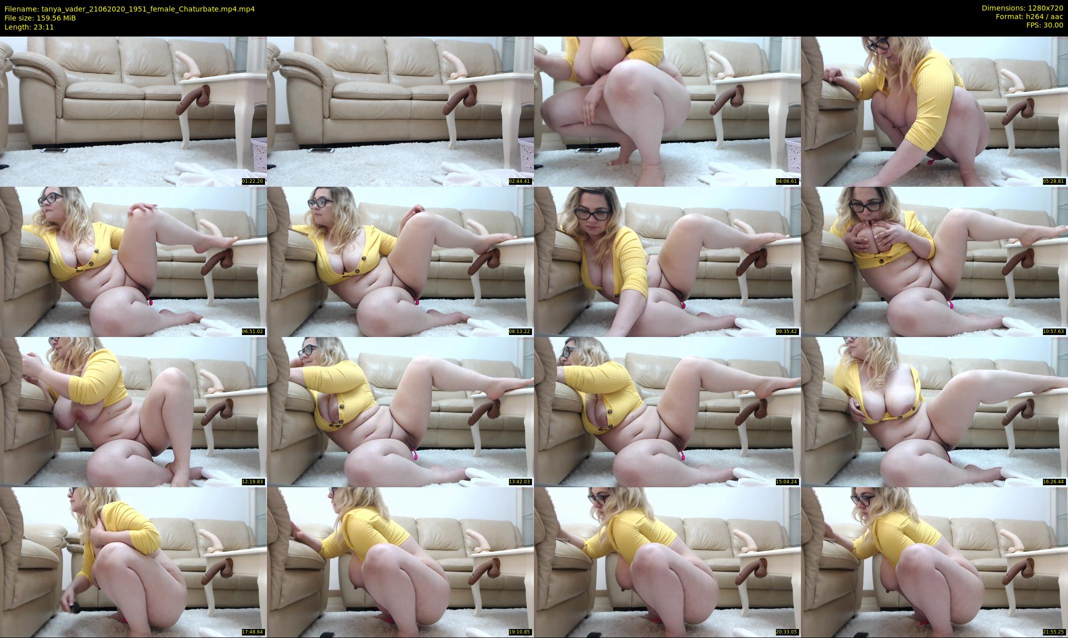 tanya_vader — 24 minute Chaturbate female cam show recording, 720p, Jun 21, 2020