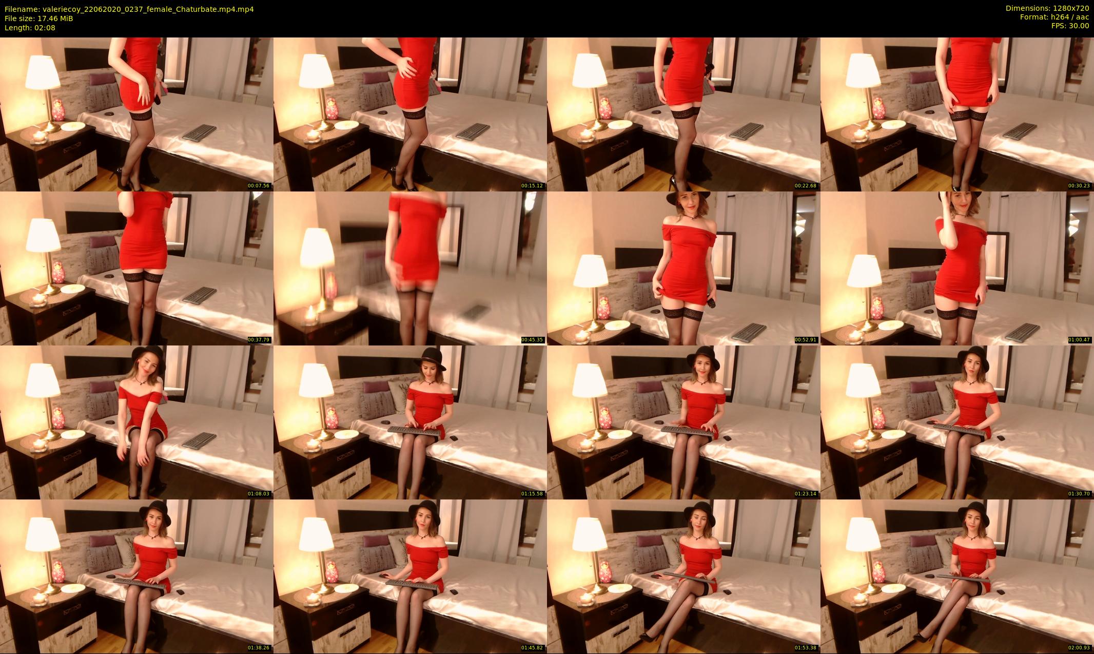 valeriecoy — 3 minute Chaturbate female cam show recording, 720p, Jun 22, 2020