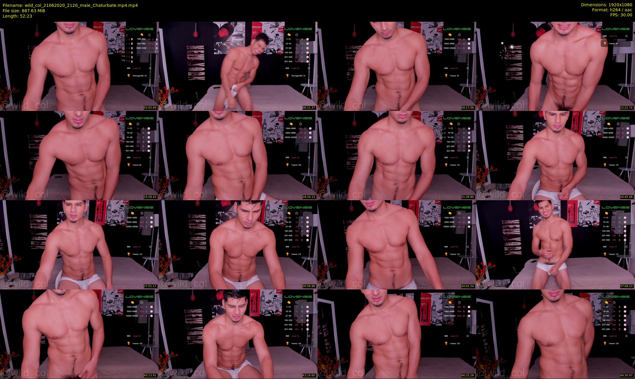 wild_col — 53 minute Chaturbate male cam show recording, 1080p, Jun 21, 2020