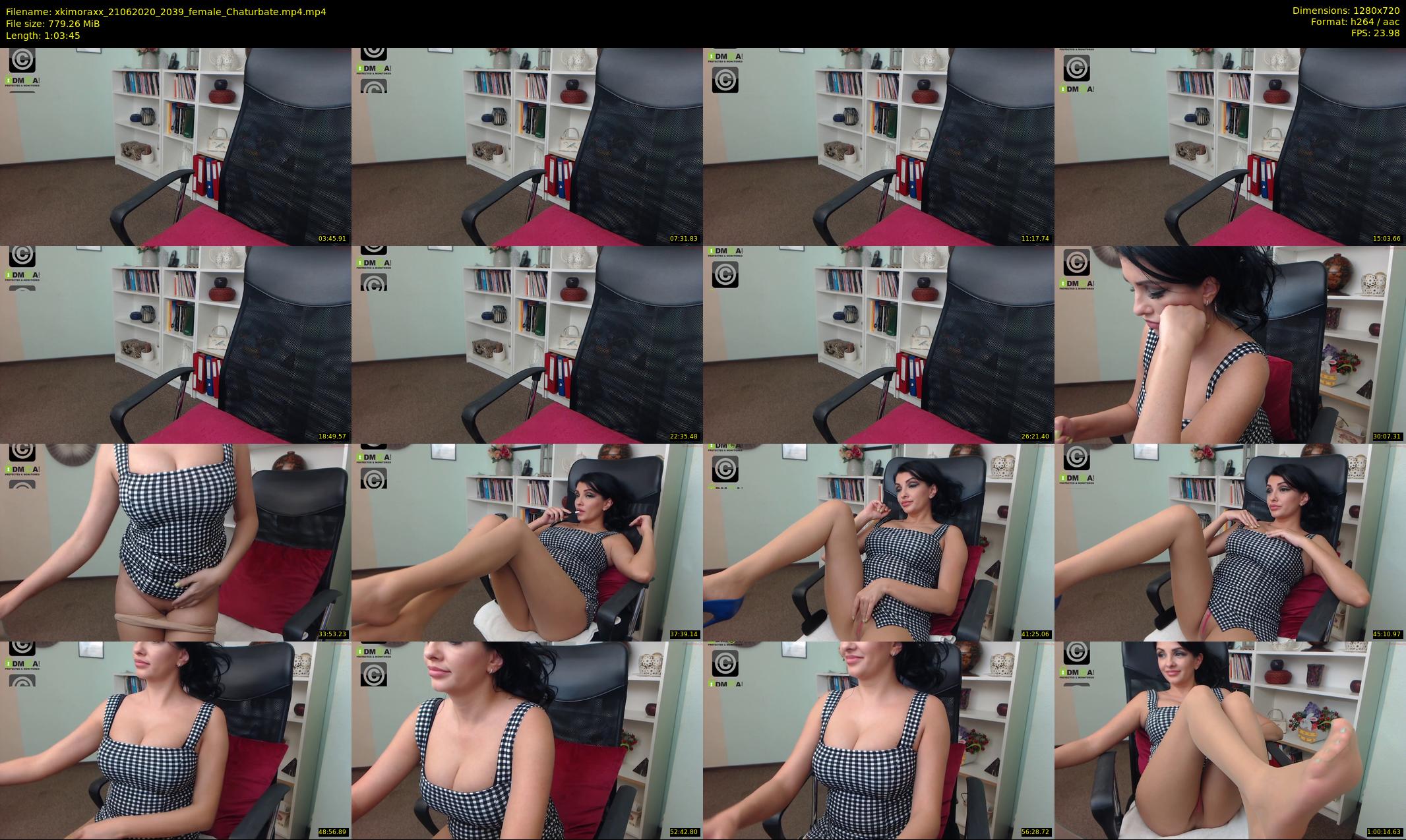 xkimoraxx — 64 minute Chaturbate female cam show recording, 720p, Jun 21, 2020