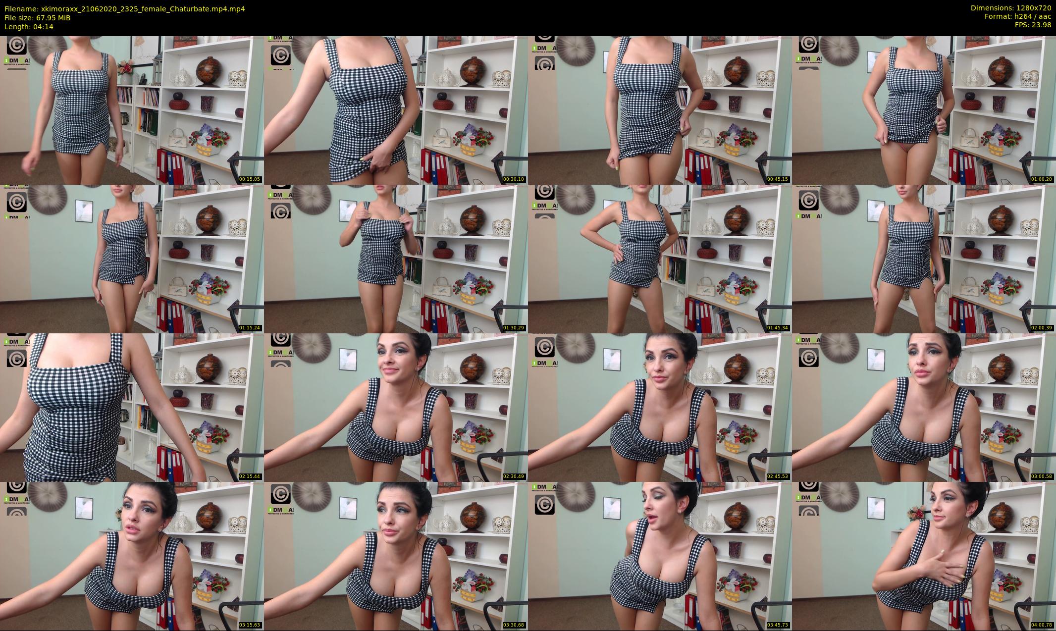 xkimoraxx — 5 minute Chaturbate female cam show recording, 720p, Jun 21, 2020