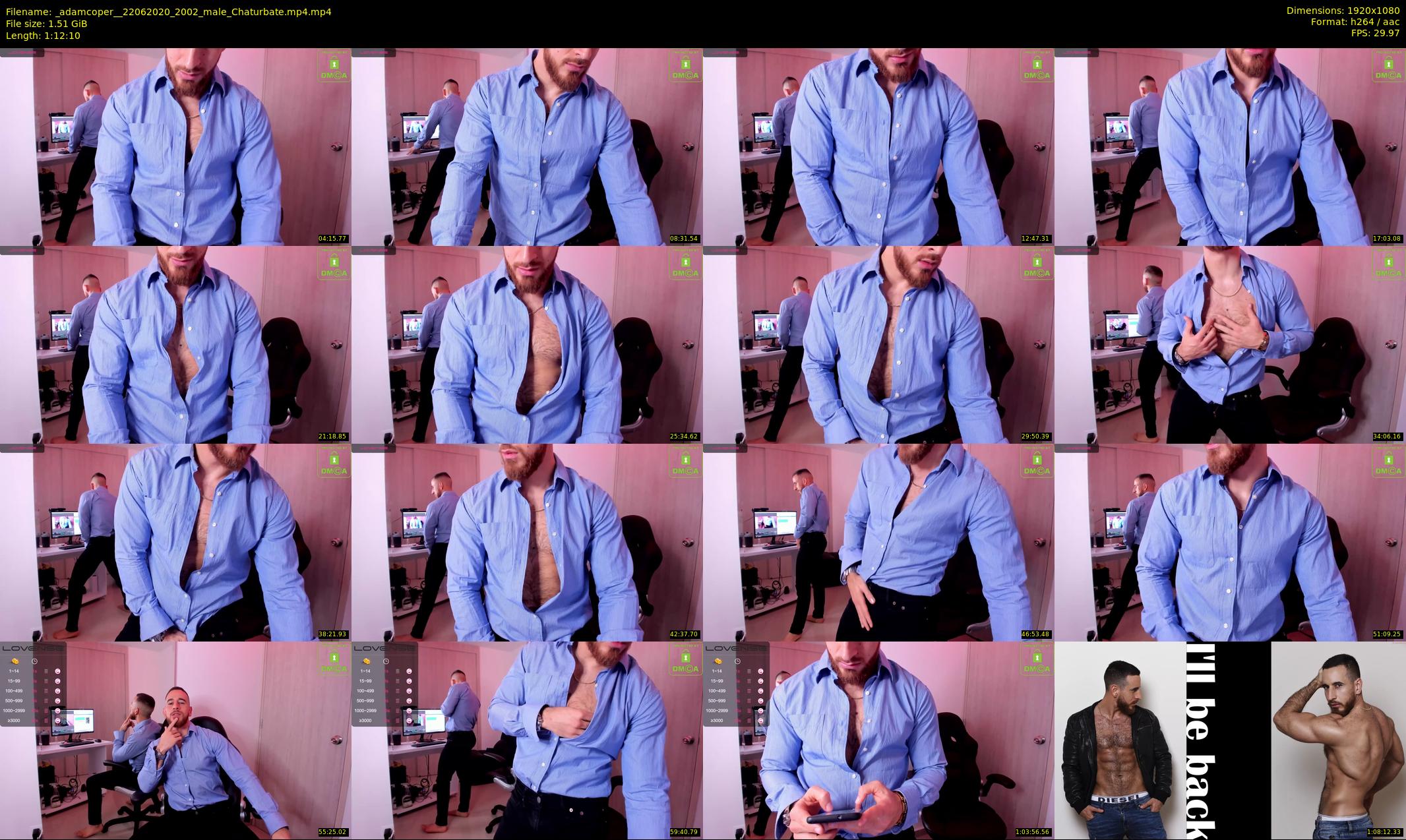 _adamcoper_ — 73 minute Chaturbate male cam show recording, 1080p, Jun 22, 2020