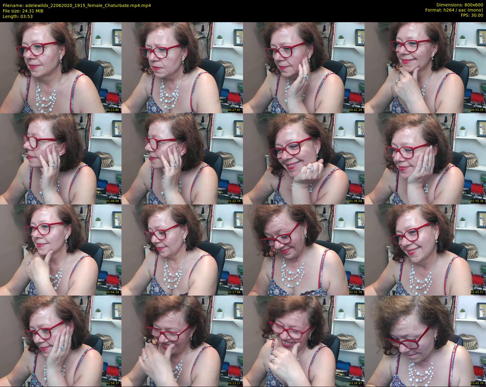 adelewildx — 4 minute Chaturbate female cam show recording, 480p, Jun 22, 2020