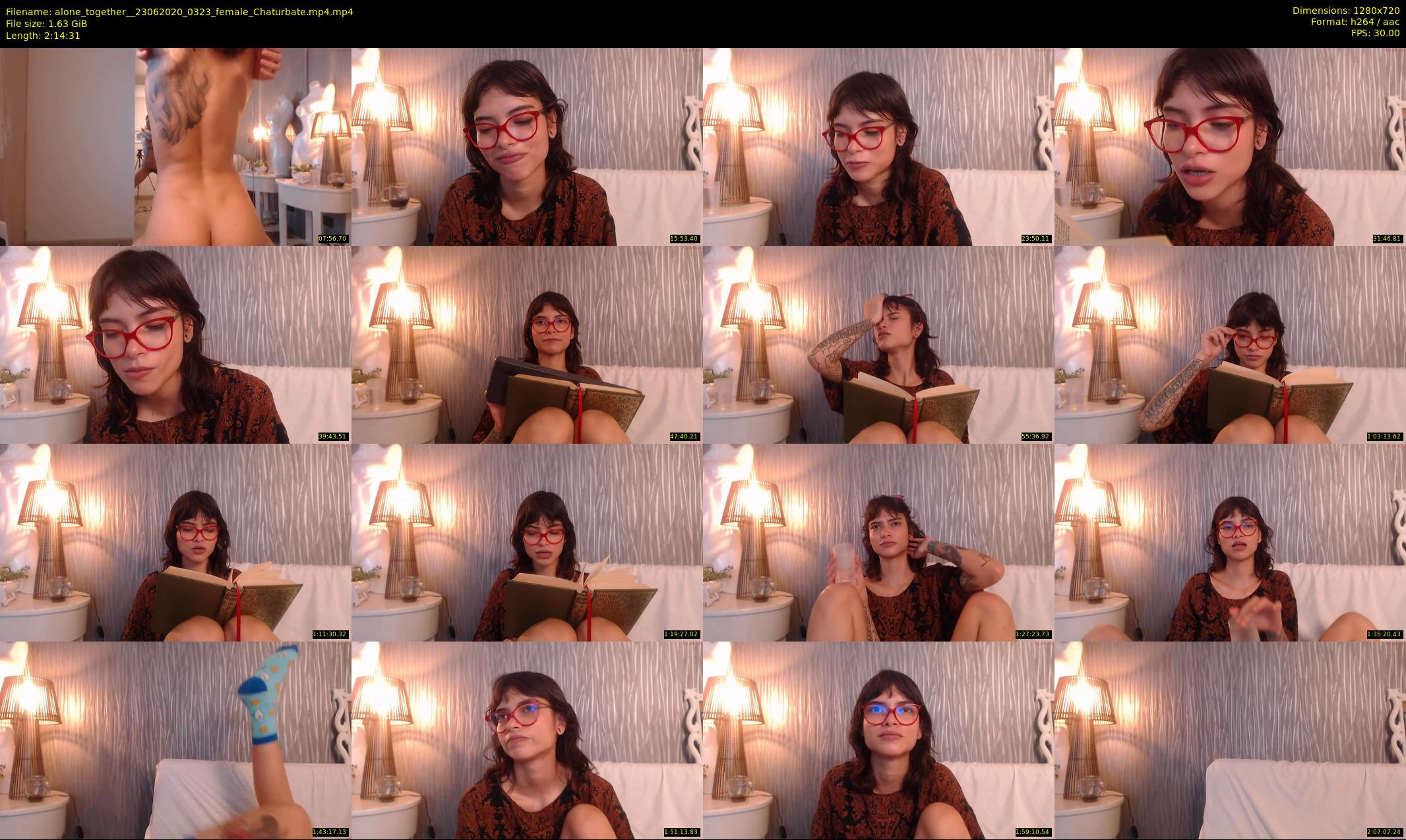 alone_together_ — 135 minute Chaturbate female cam show recording, 720p, Jun 23, 2020