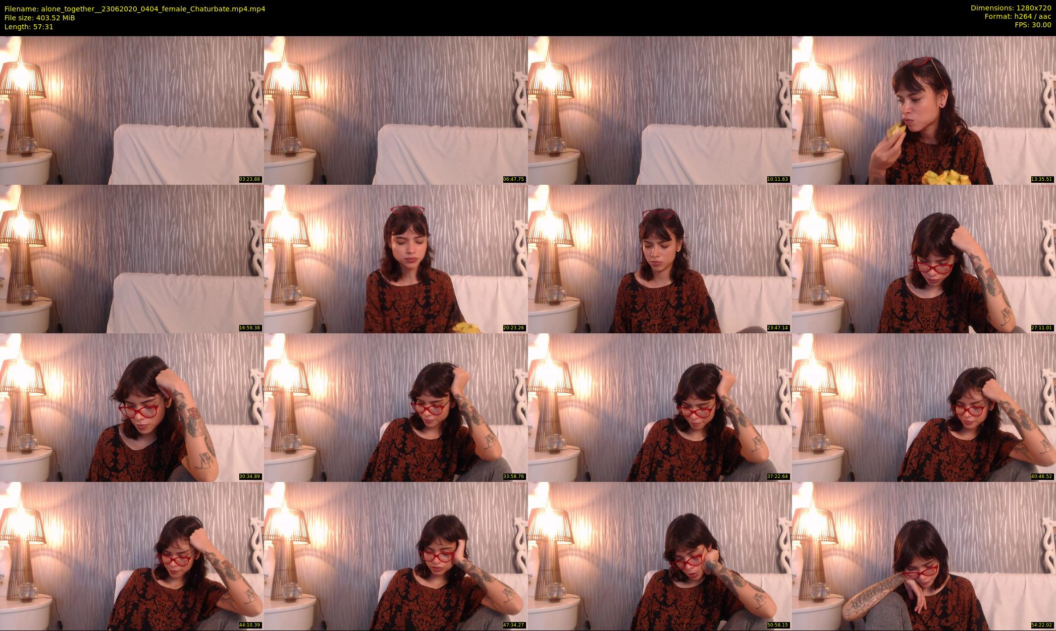 alone_together_ — 58 minute Chaturbate female cam show recording, 720p, Jun 23, 2020