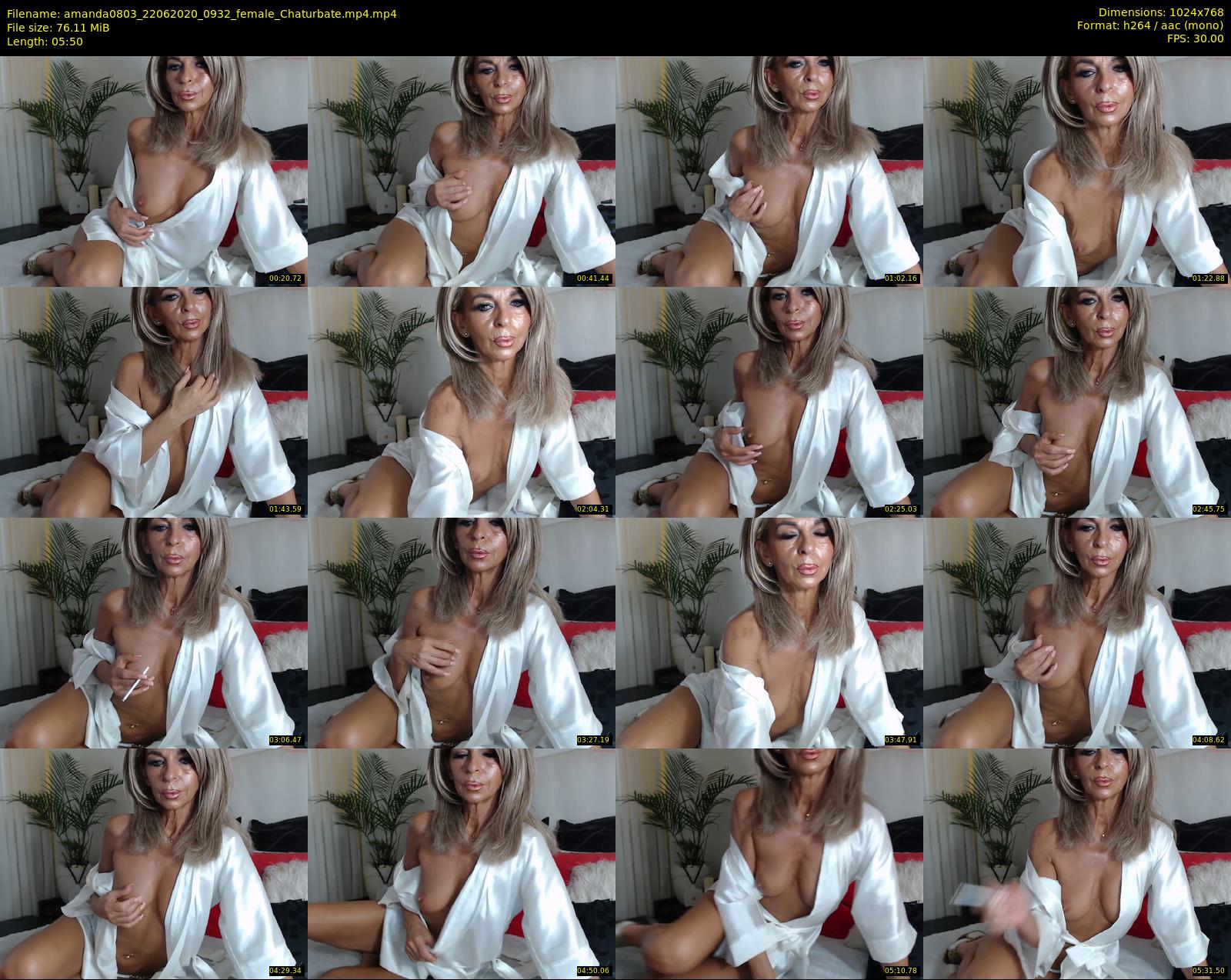 amanda0803 — 6 minute Chaturbate female cam show recording, 720p, Jun 22, 2020