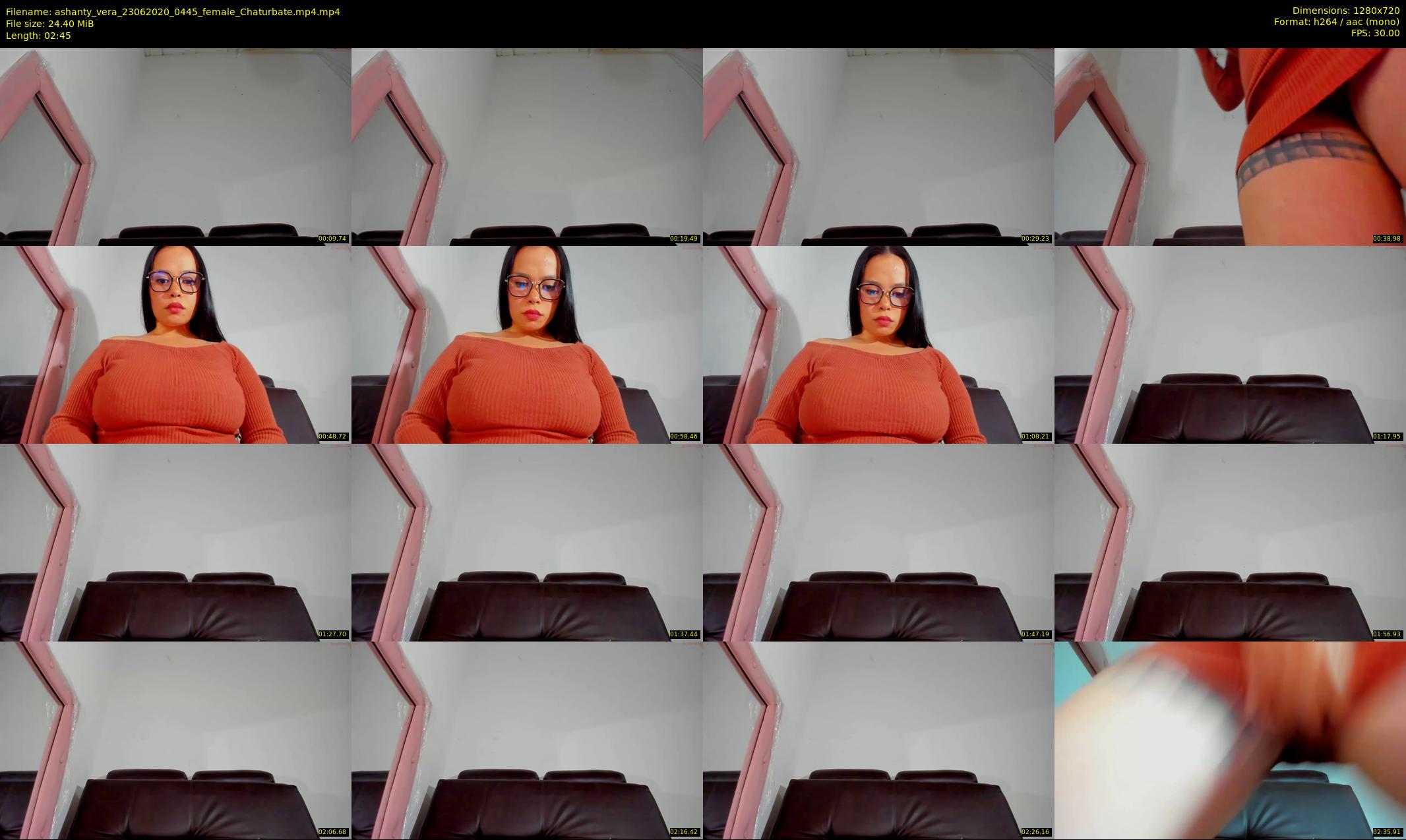 ashanty_vera — 3 minute Chaturbate couple cam show recording, 720p, Jun 23, 2020