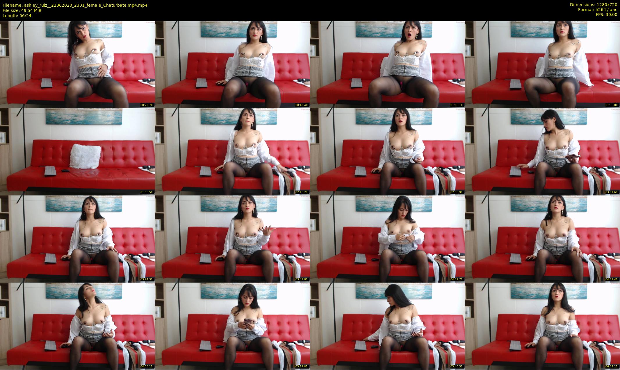 ashley_ruiz_ — 7 minute Chaturbate female cam show recording, 720p, Jun 22, 2020