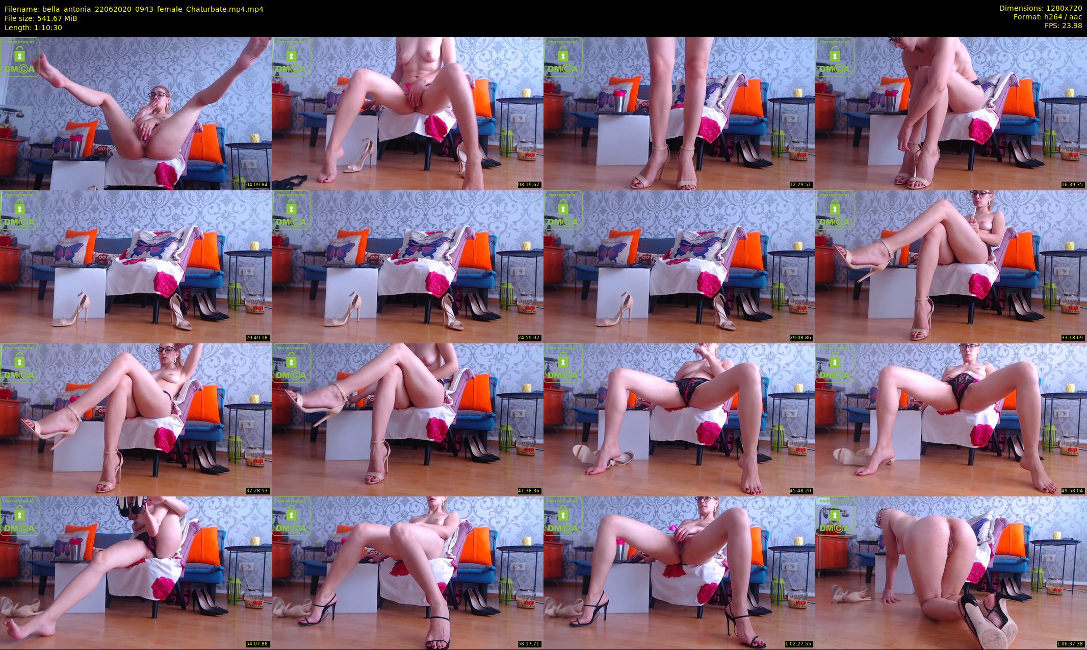 bella_antonia — 71 minute Chaturbate female cam show recording, 720p, Jun 22, 2020