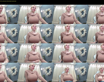 blondiebetsy — 25 minute Chaturbate female cam show recording, 720p, Jun 22, 2020