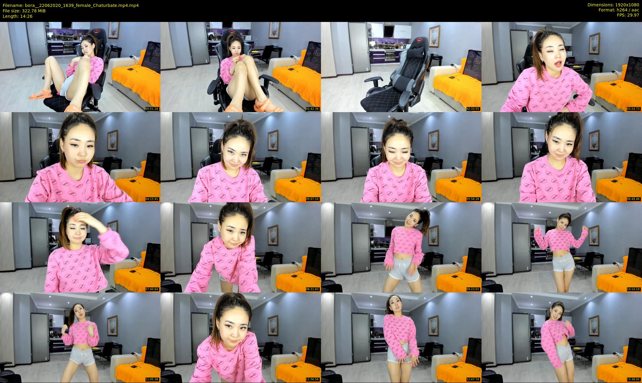 bora_ — 15 minute Chaturbate female cam show recording, 1080p, Jun 22, 2020