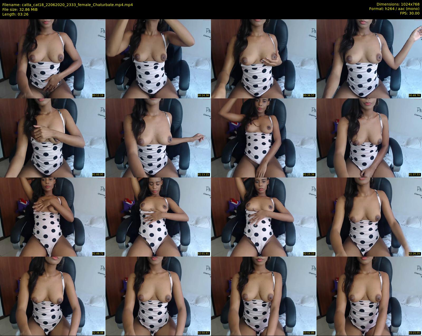catta_cat18 — 4 minute Chaturbate female cam show recording, 720p, Jun 22, 2020