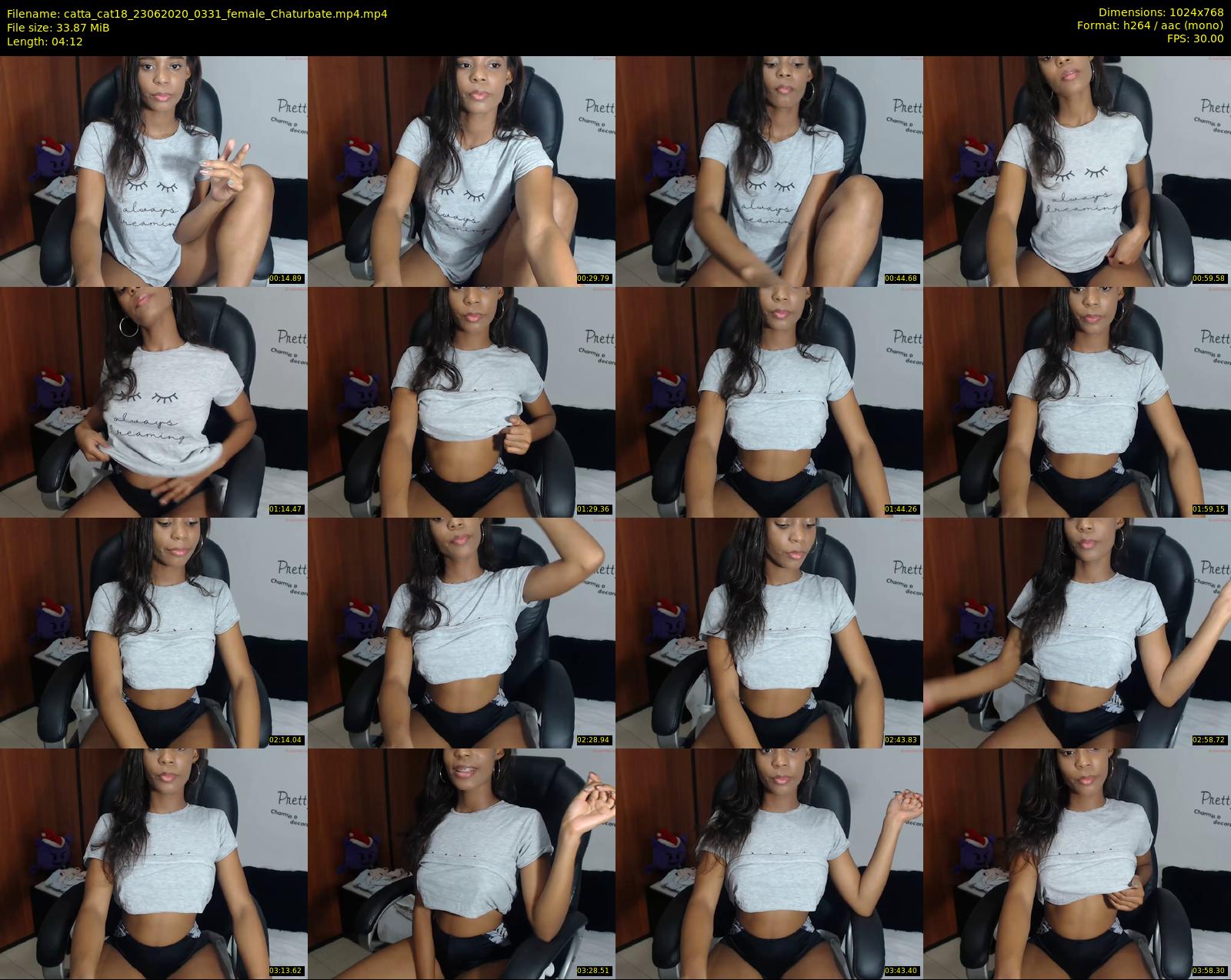 catta_cat18 — 5 minute Chaturbate female cam show recording, 720p, Jun 23, 2020