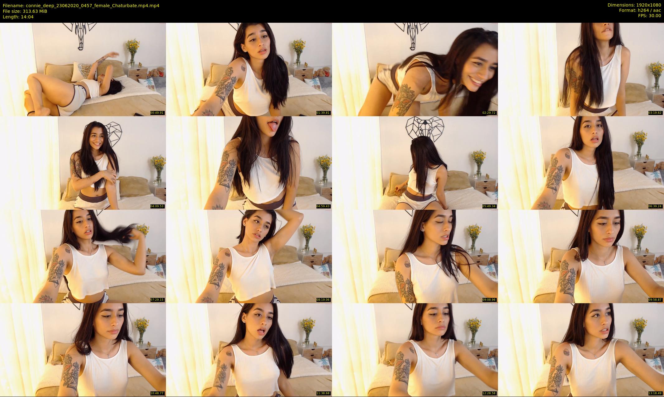 connie_deep — 15 minute Chaturbate female cam show recording, 1080p, Jun 23, 2020