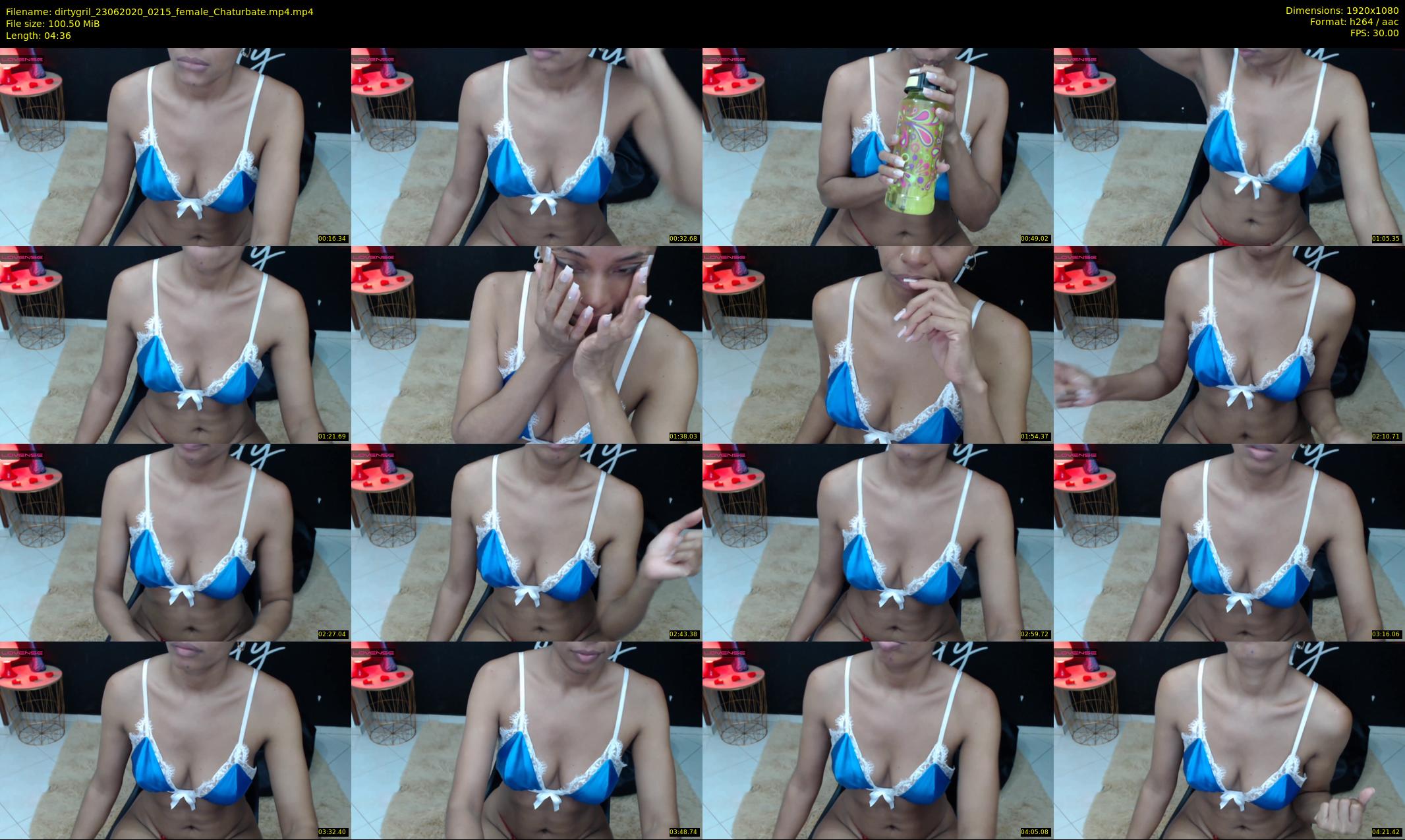 dirtygril — 5 minute Chaturbate female cam show recording, 1080p, Jun 23, 2020