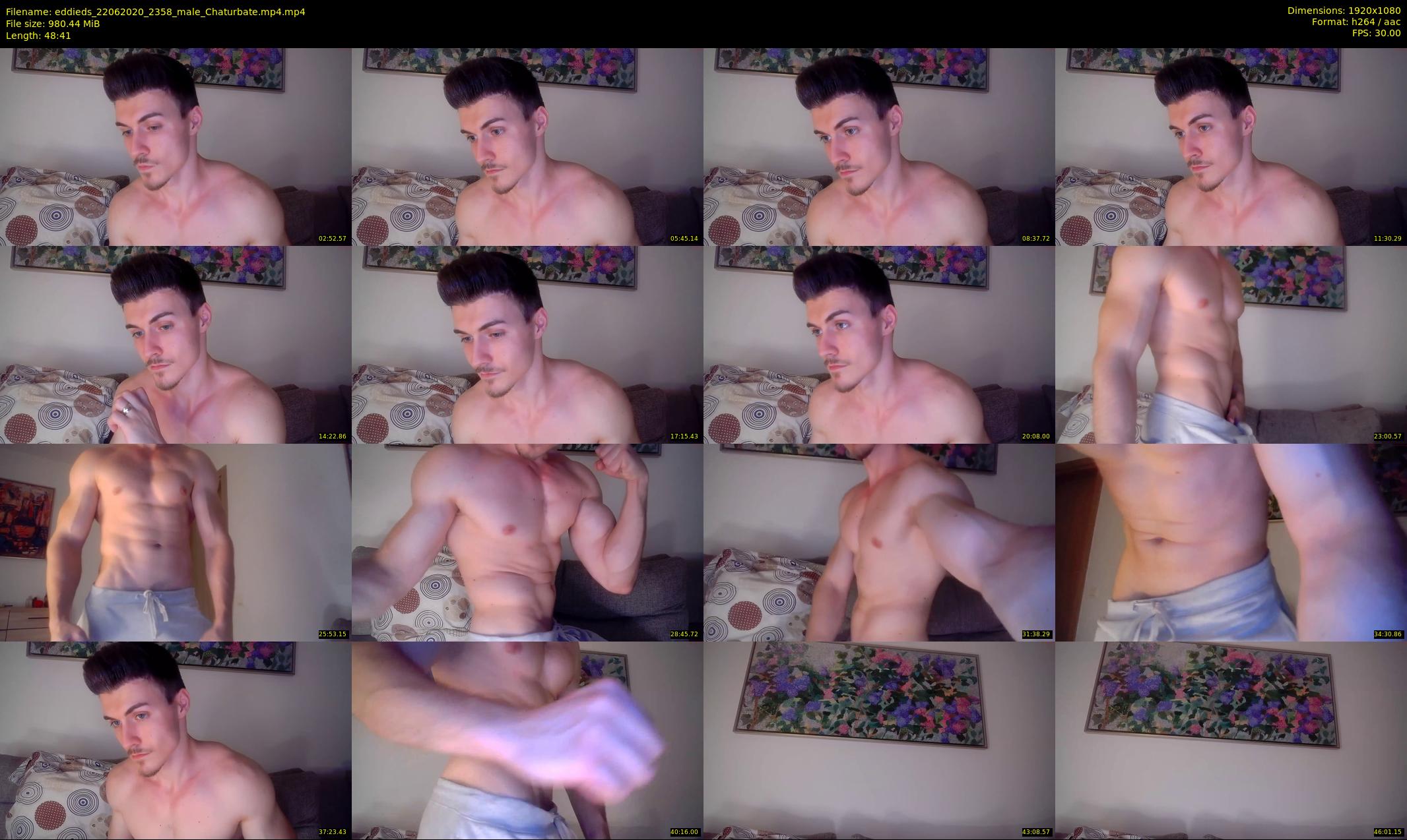 eddieds — 49 minute Chaturbate male cam show recording, 1080p, Jun 22, 2020