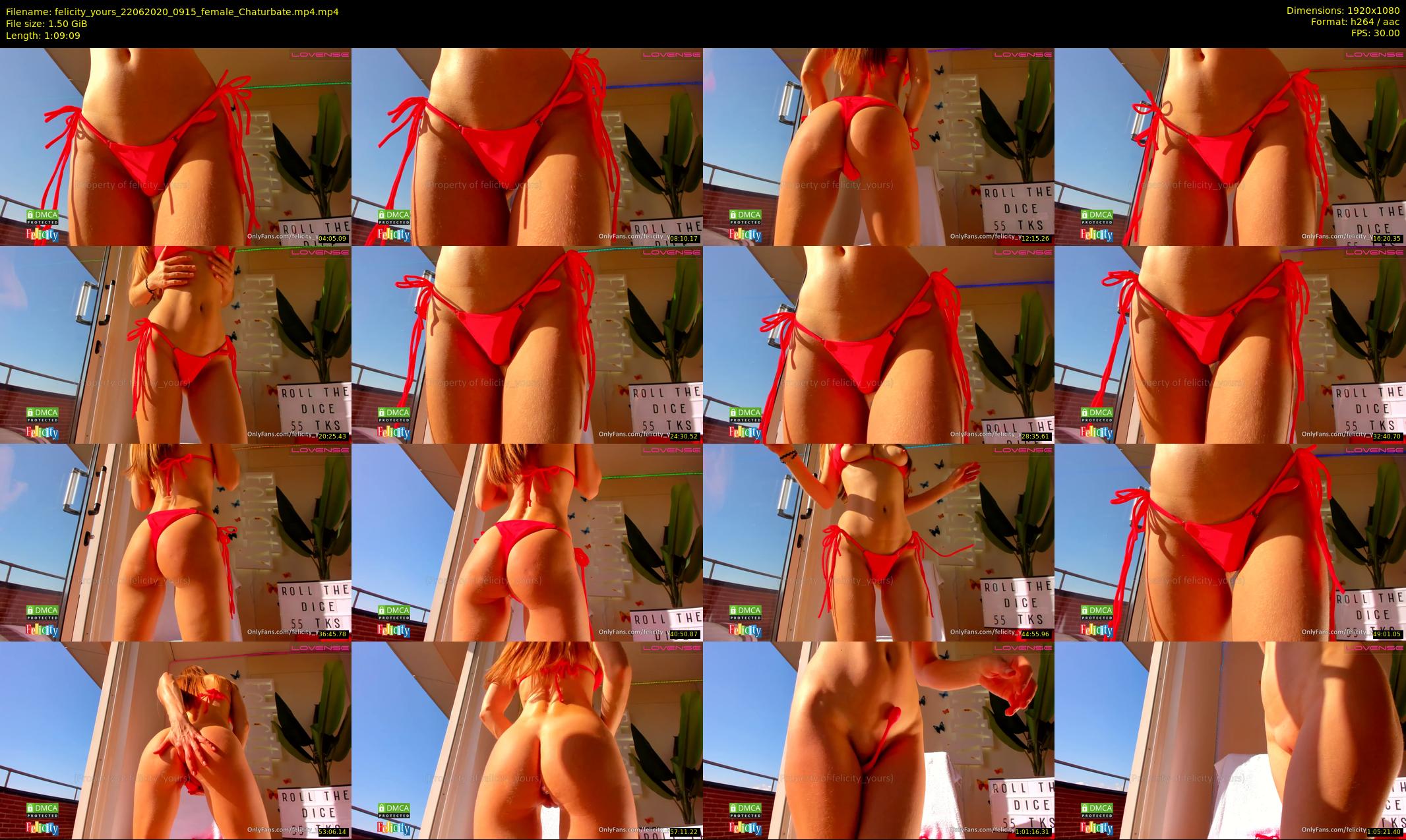 felicity_yours — 70 minute Chaturbate female cam show recording, 1080p, Jun 22, 2020