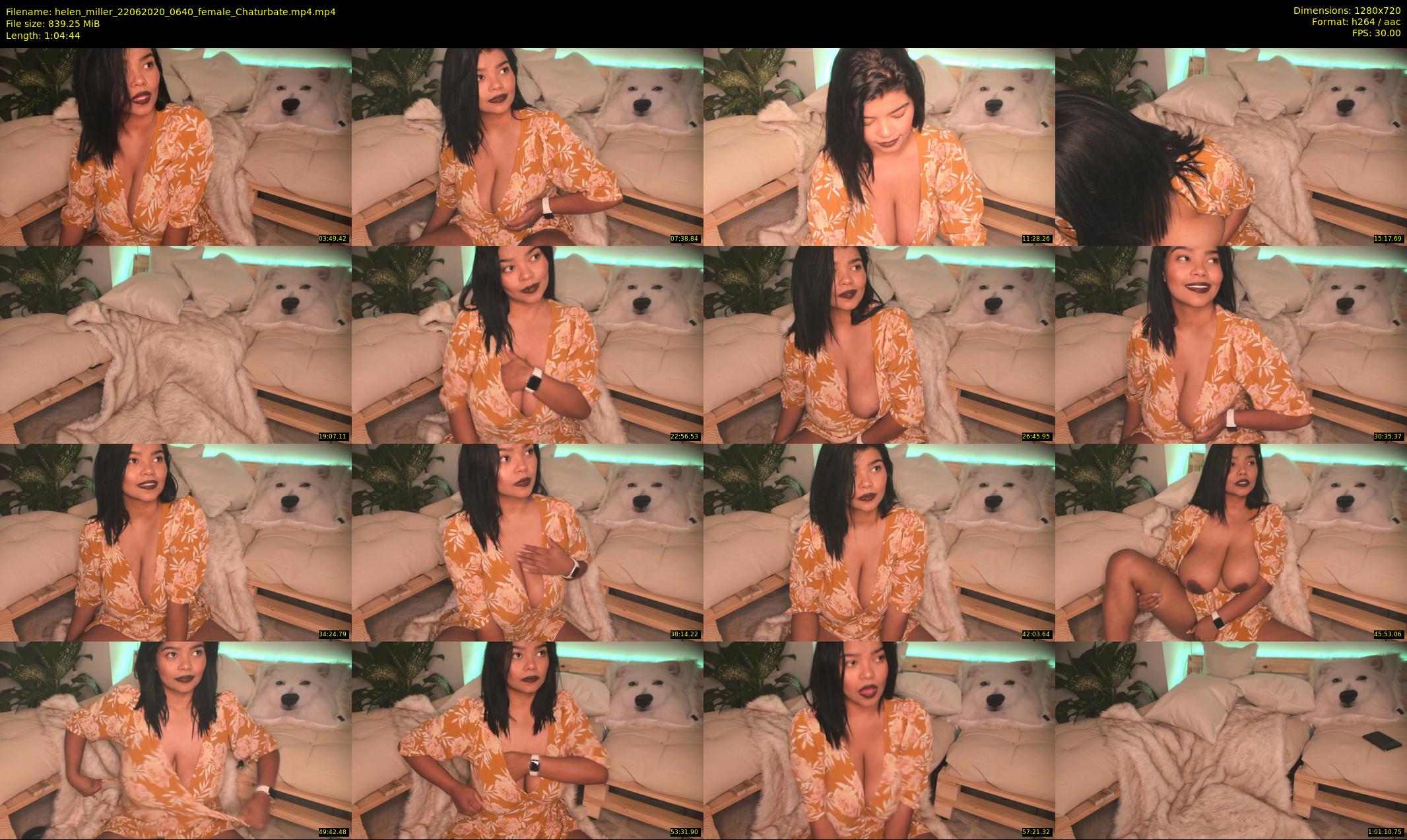 helen_miller — 65 minute Chaturbate female cam show recording, 720p, Jun 22, 2020