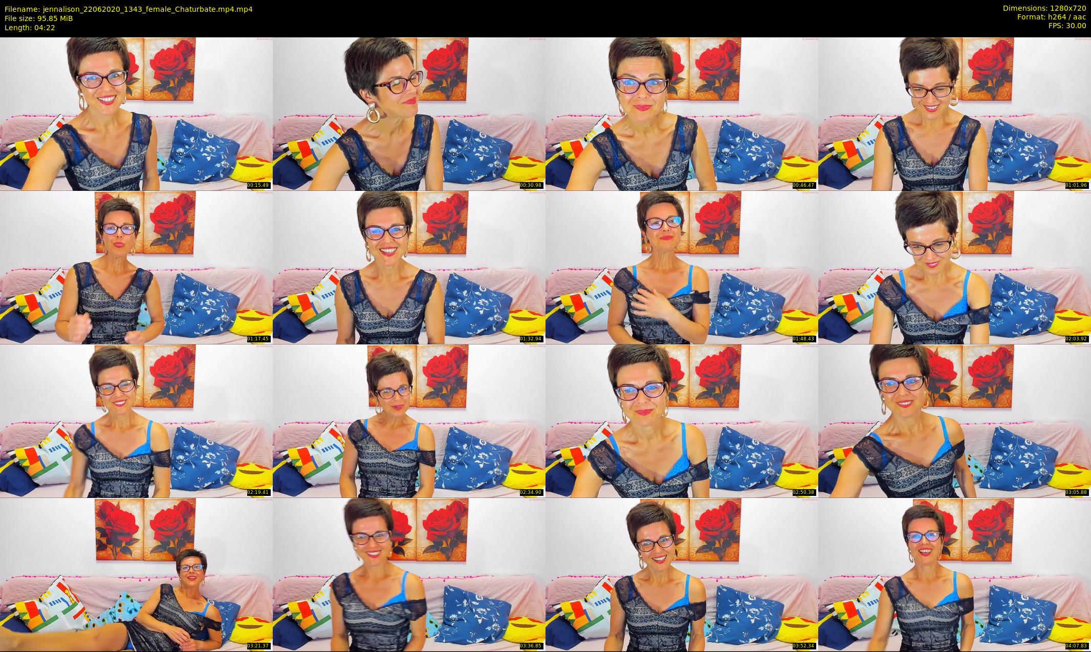 jennalison — 5 minute Chaturbate female cam show recording, 720p, Jun 22, 2020