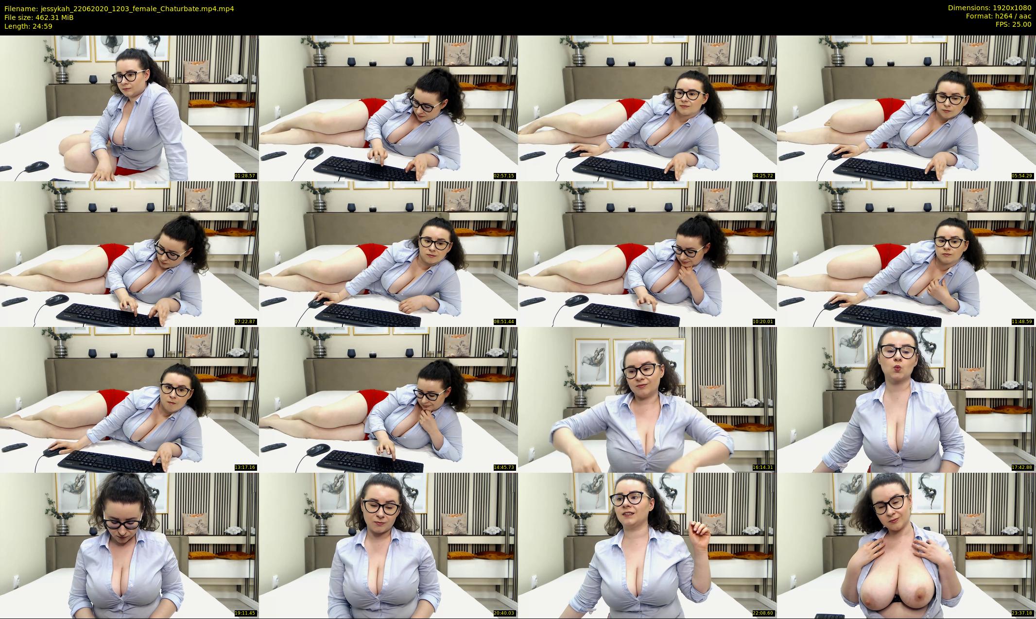 jessykah — 25 minute Chaturbate female cam show recording, 1080p, Jun 22, 2020