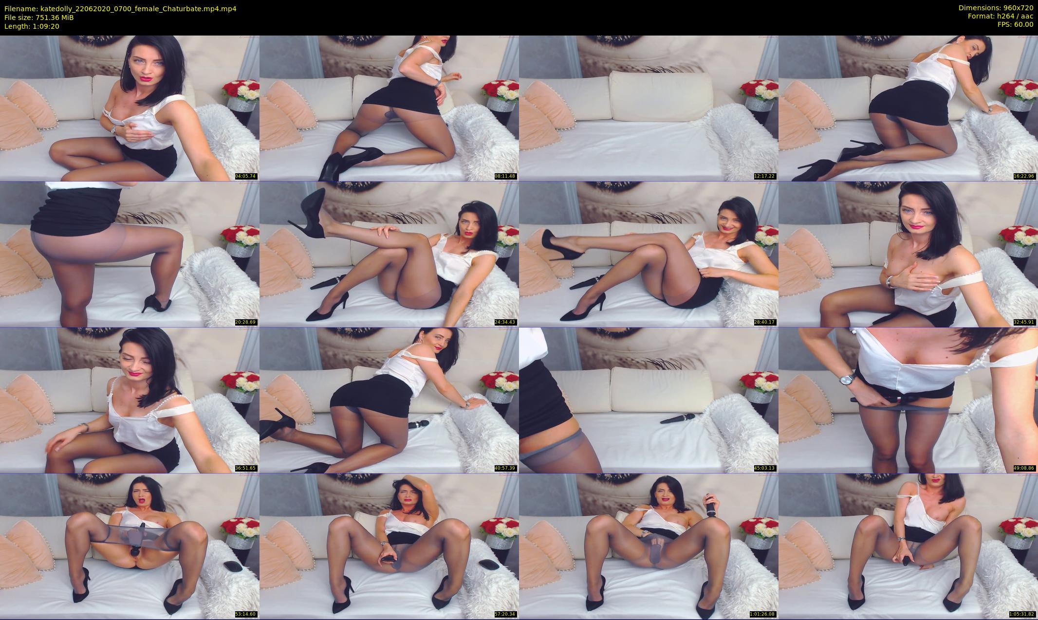 katedolly — 70 minute Chaturbate female cam show recording, 720p, Jun 22, 2020