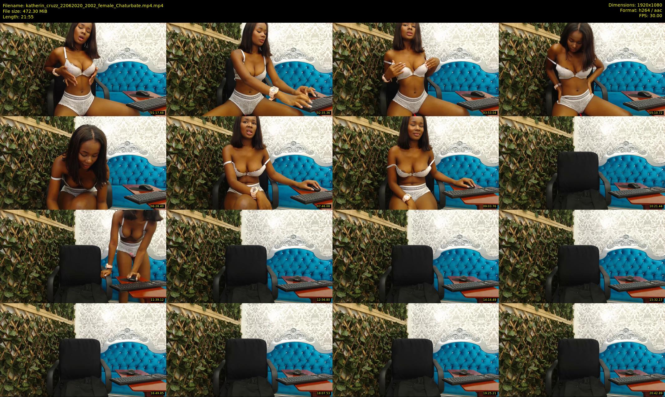 katherin_cruzz — 22 minute Chaturbate female cam show recording, 1080p, Jun 22, 2020