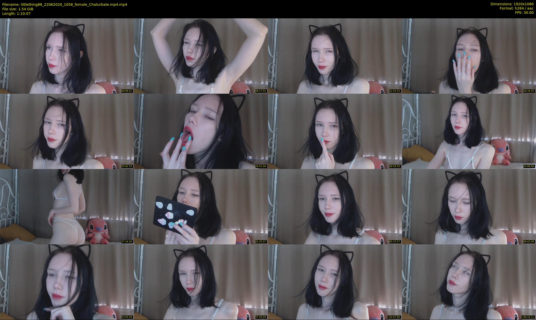 littlething88 — 71 minute Chaturbate female cam show recording, 1080p, Jun 22, 2020