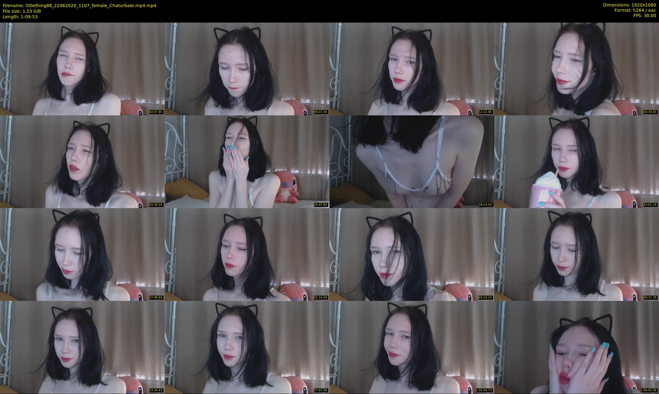 littlething88 — 70 minute Chaturbate female cam show recording, 1080p, Jun 22, 2020