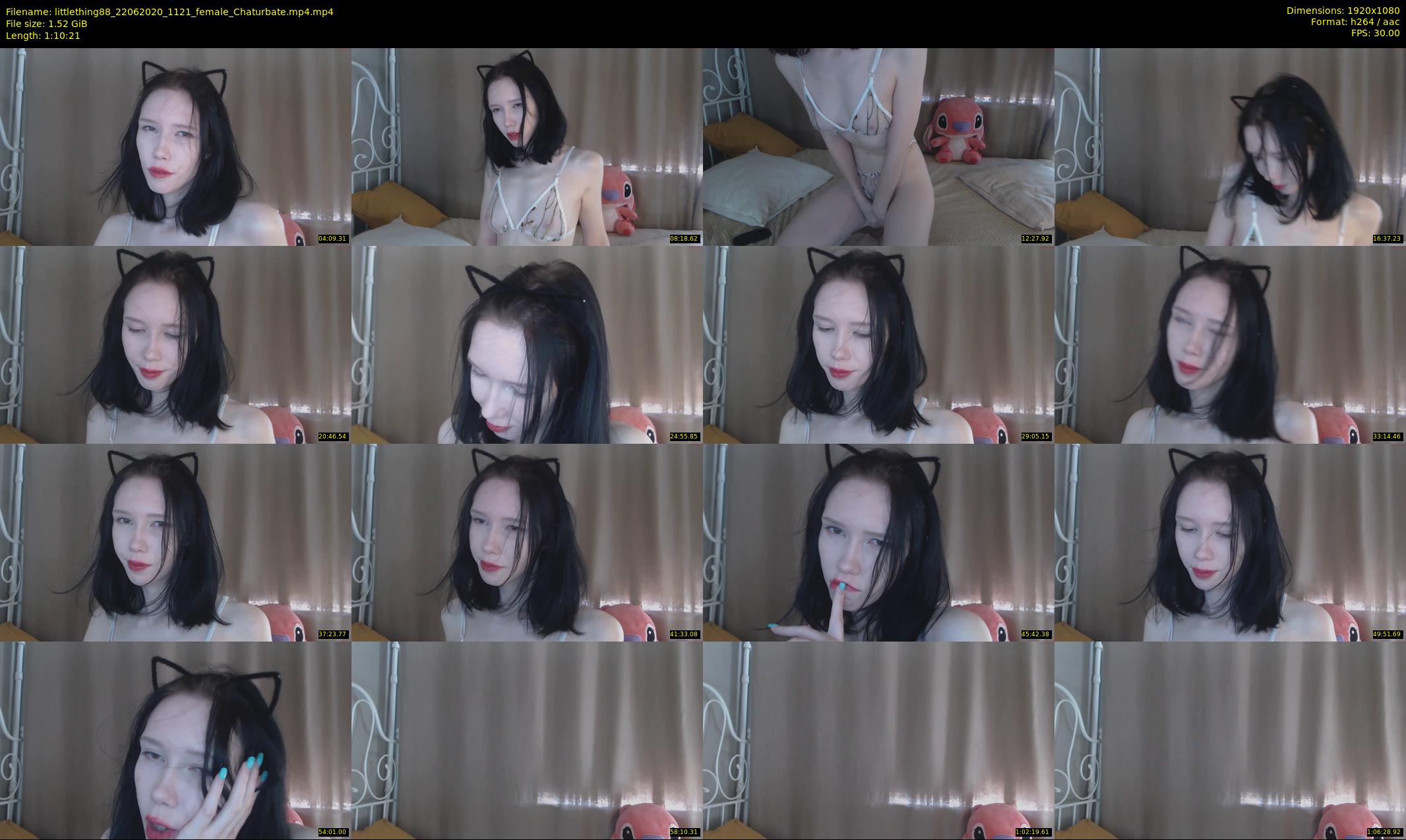 littlething88 — 71 minute Chaturbate female cam show recording, 1080p, Jun 22, 2020