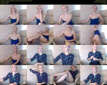 mallinia — 142 minute Chaturbate female cam show recording, 720p, Jun 22, 2020