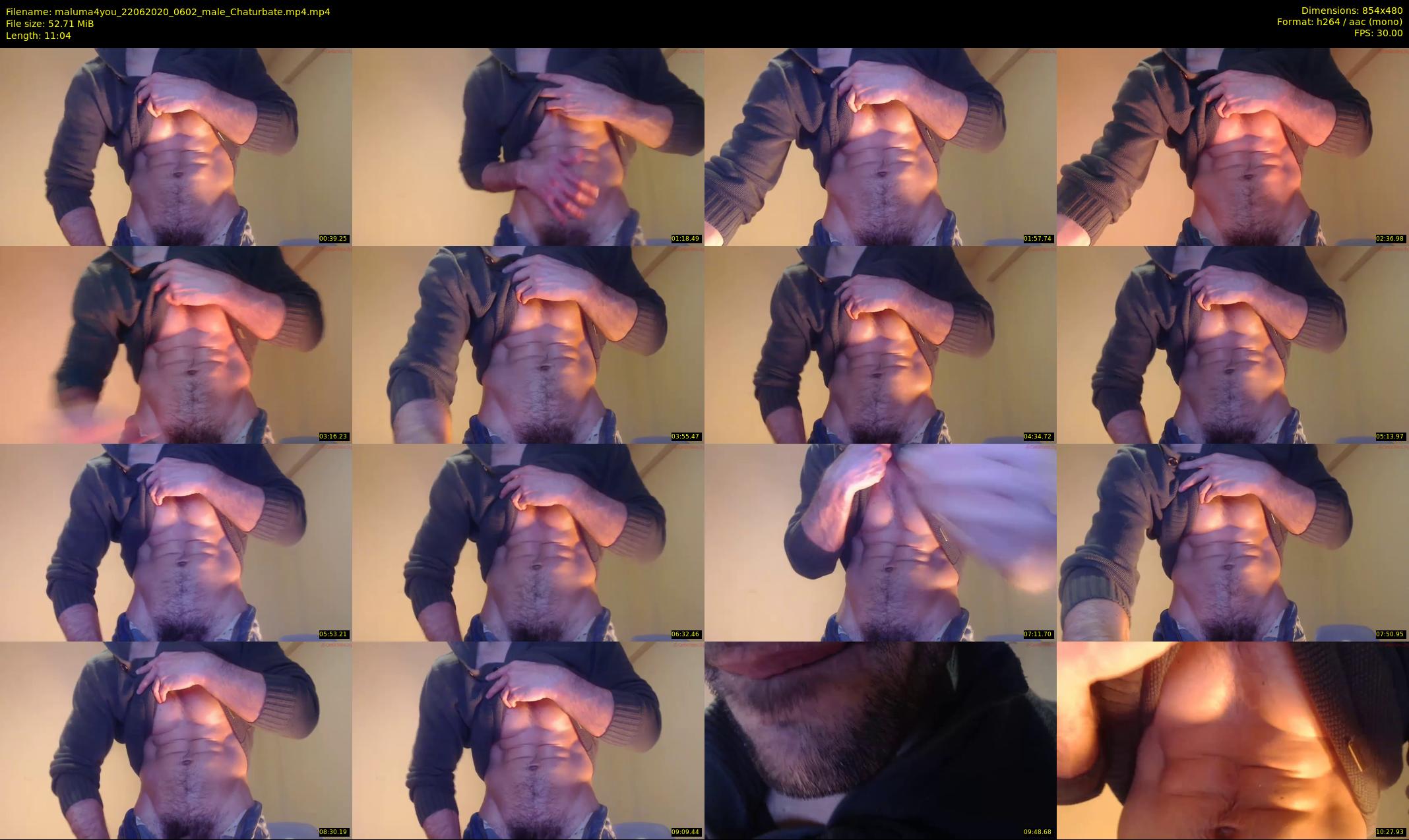 maluma4you — 12 minute Chaturbate male cam show recording, 480p, Jun 22, 2020
