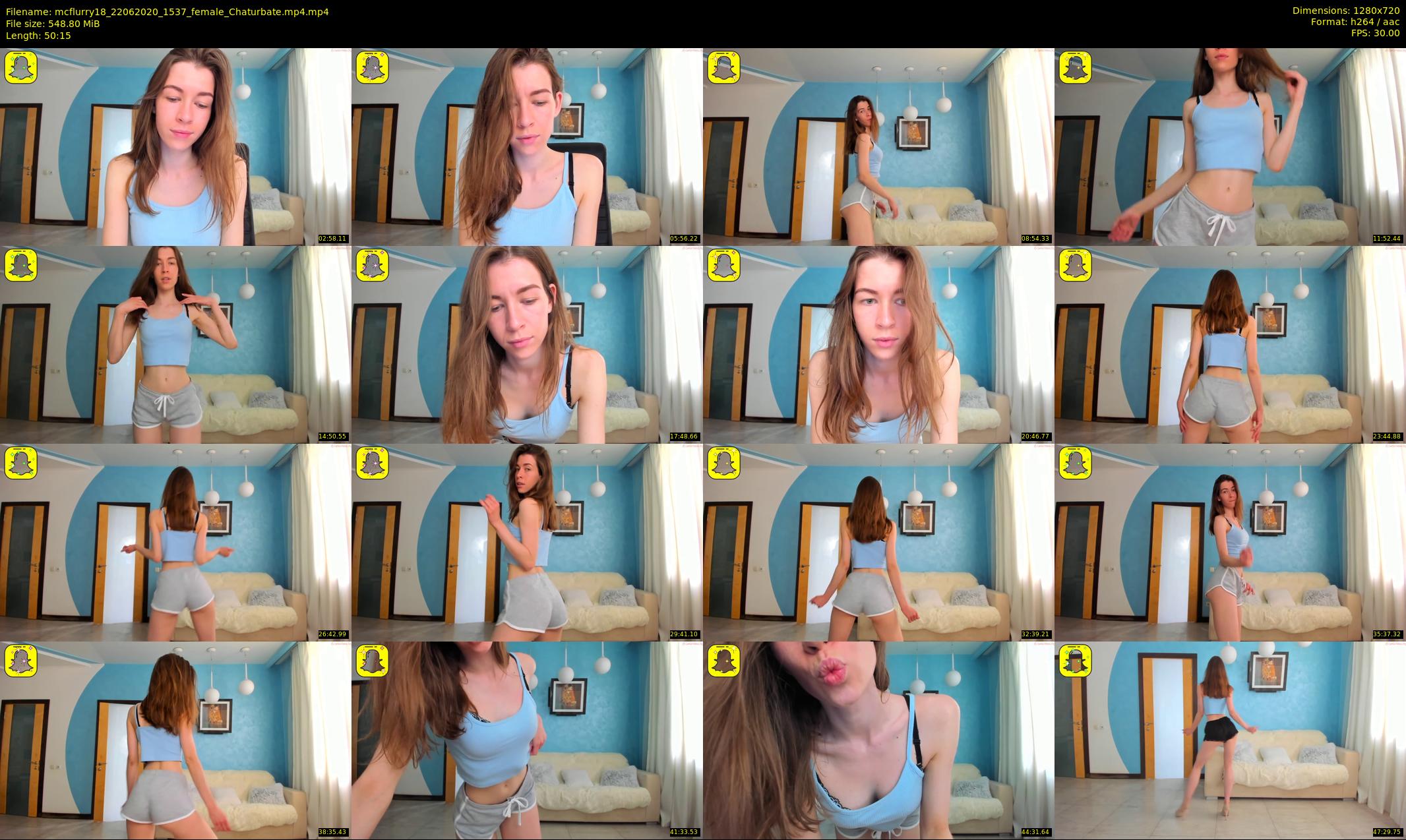 mcflurry18 — 51 minute Chaturbate female cam show recording, 720p, Jun 22, 2020