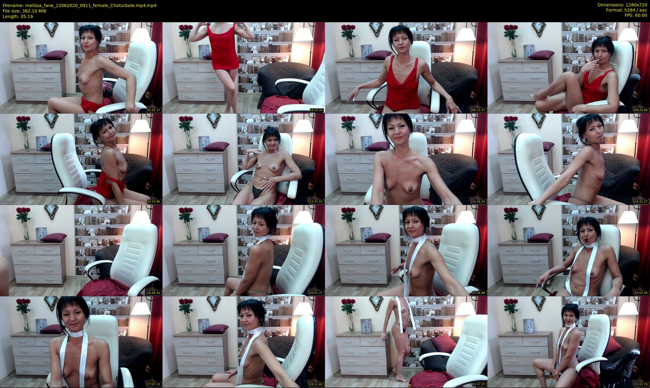 melissa_fane — 36 minute Chaturbate female cam show recording, 720p, Jun 22, 2020