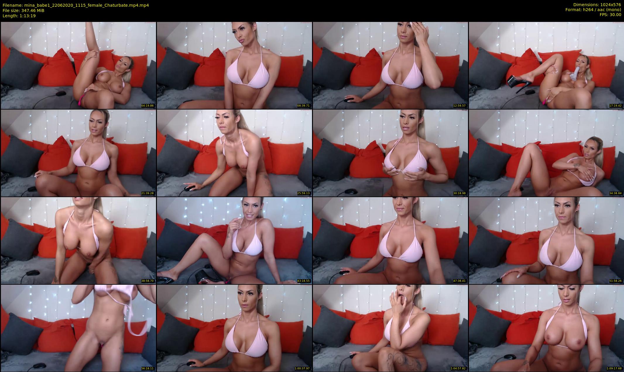 mina_babe1 — 74 minute Chaturbate female cam show recording, 480p, Jun 22, 2020