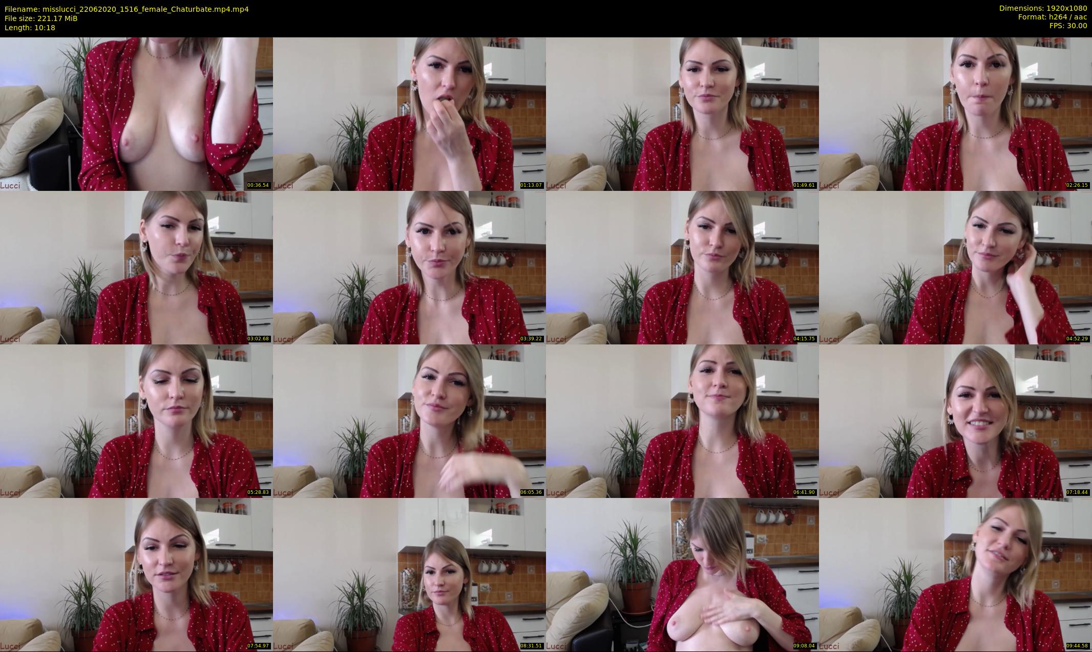 misslucci — 11 minute Chaturbate female cam show recording, 1080p, Jun 22, 2020
