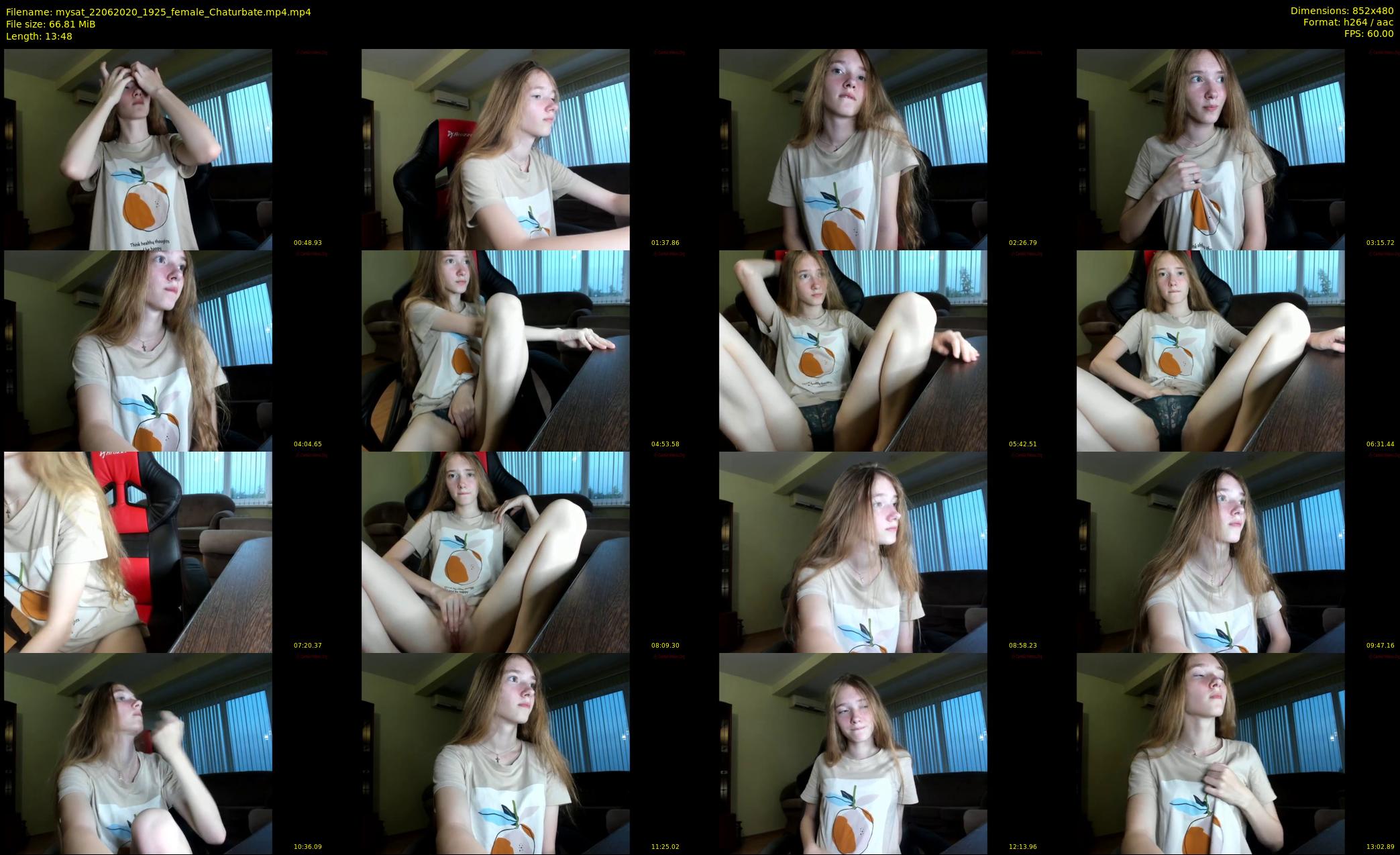 mysat — 14 minute Chaturbate female cam show recording, 480p, Jun 22, 2020