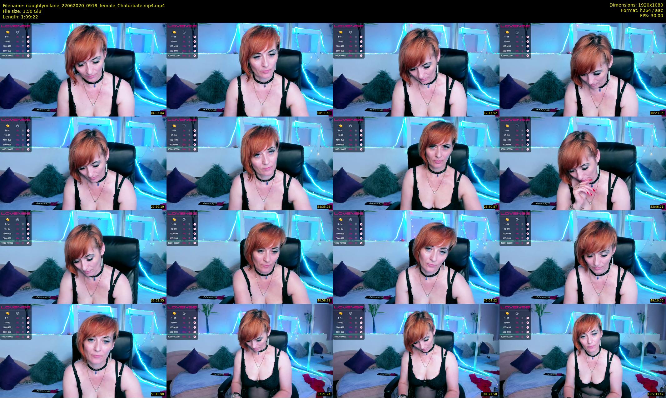 naughtymilane — 70 minute Chaturbate female cam show recording, 1080p, Jun 22, 2020