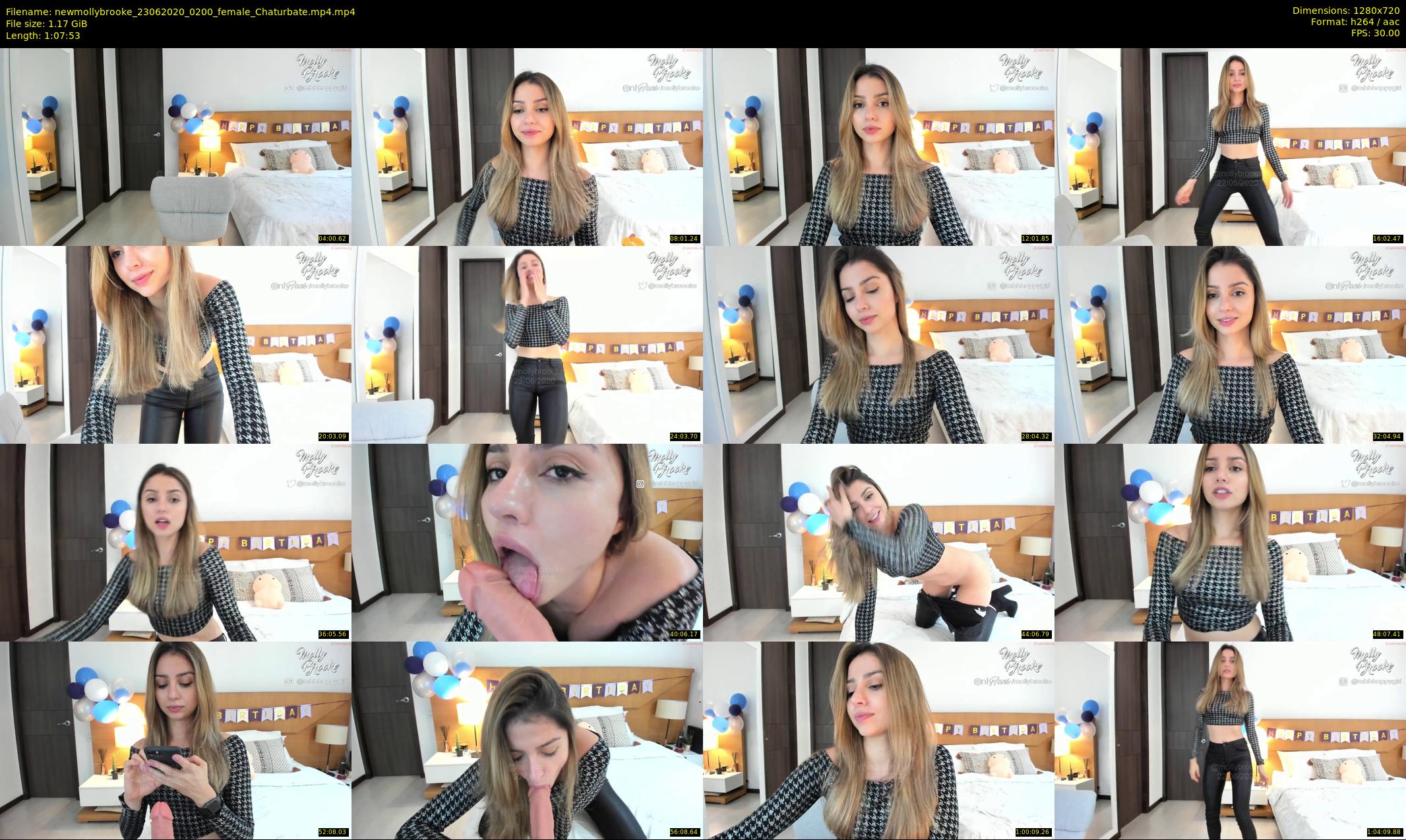 newmollybrooke — 68 minute Chaturbate female cam show recording, 720p, Jun 23, 2020