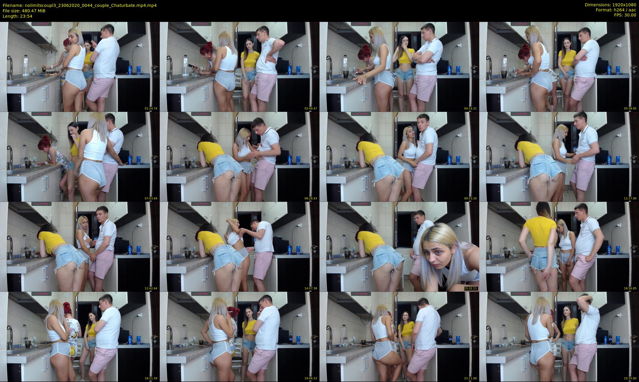 nolimitscoupl3 — 24 minute Chaturbate couple cam show recording, 1080p, Jun 23, 2020