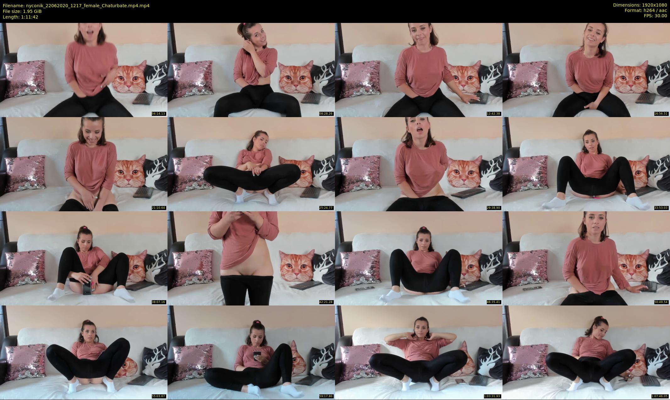 nyconik — 72 minute Chaturbate female cam show recording, 1080p, Jun 22, 2020