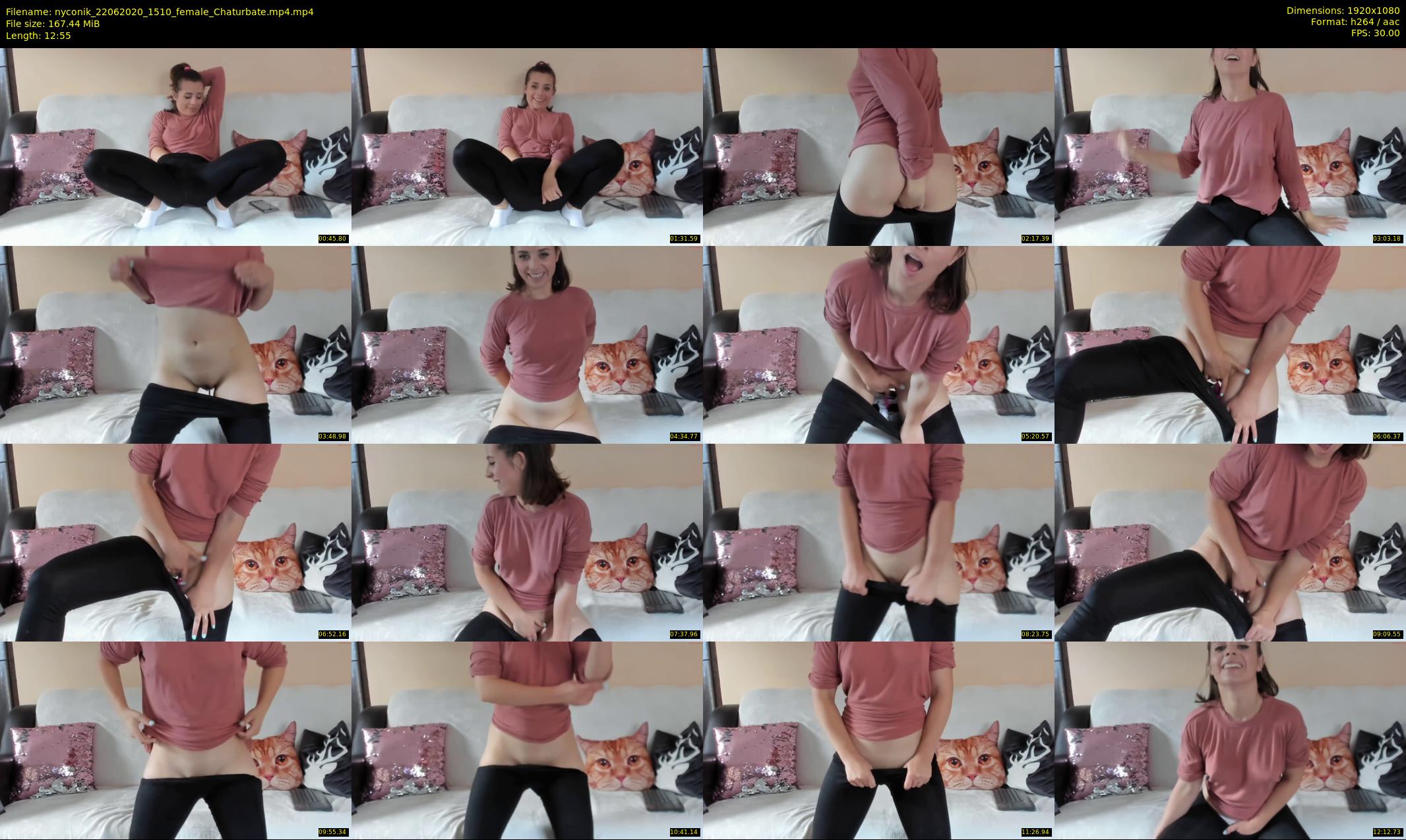 nyconik — 13 minute Chaturbate female cam show recording, 1080p, Jun 22, 2020