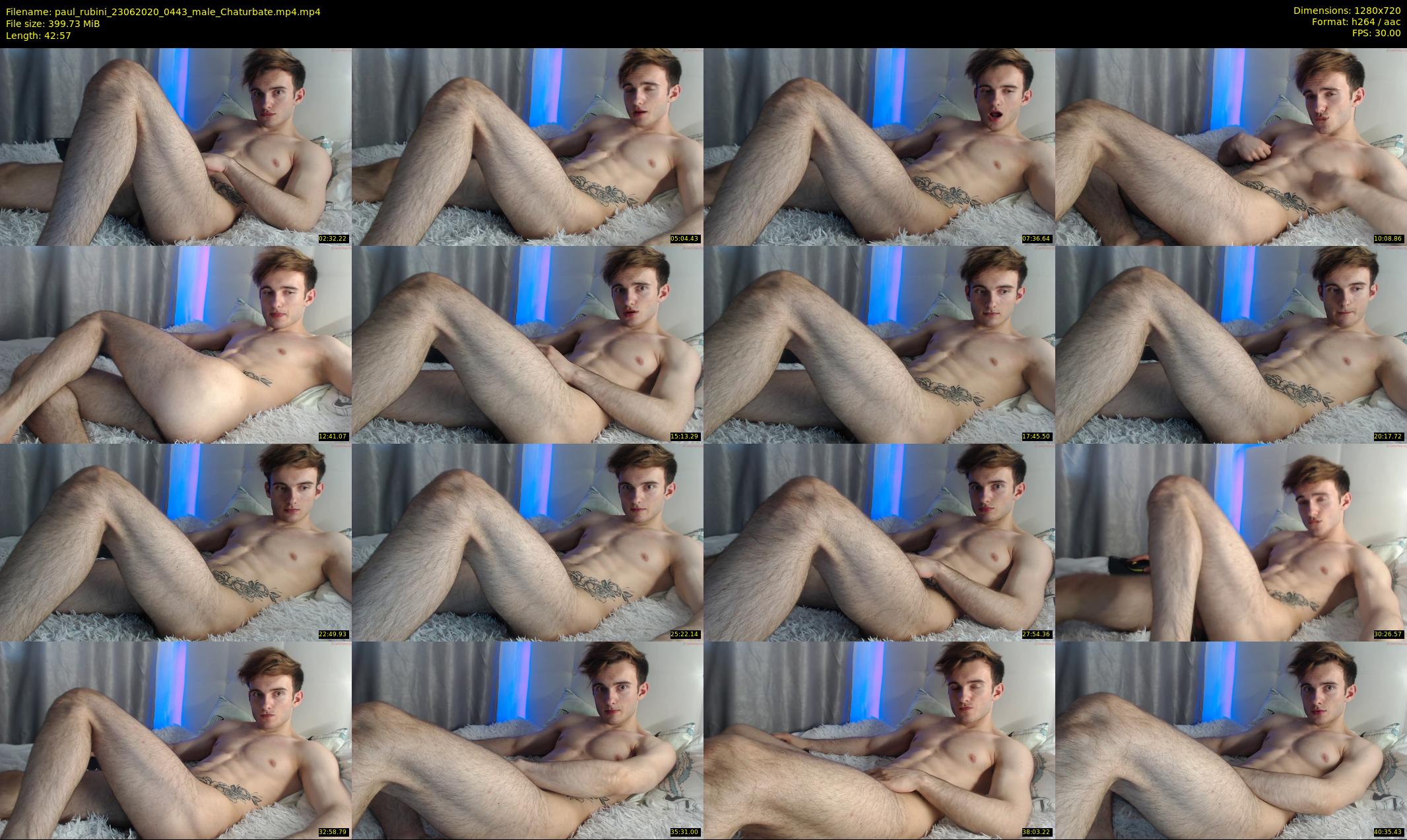 paul_rubini — 43 minute Chaturbate male cam show recording, 720p, Jun 23, 2020