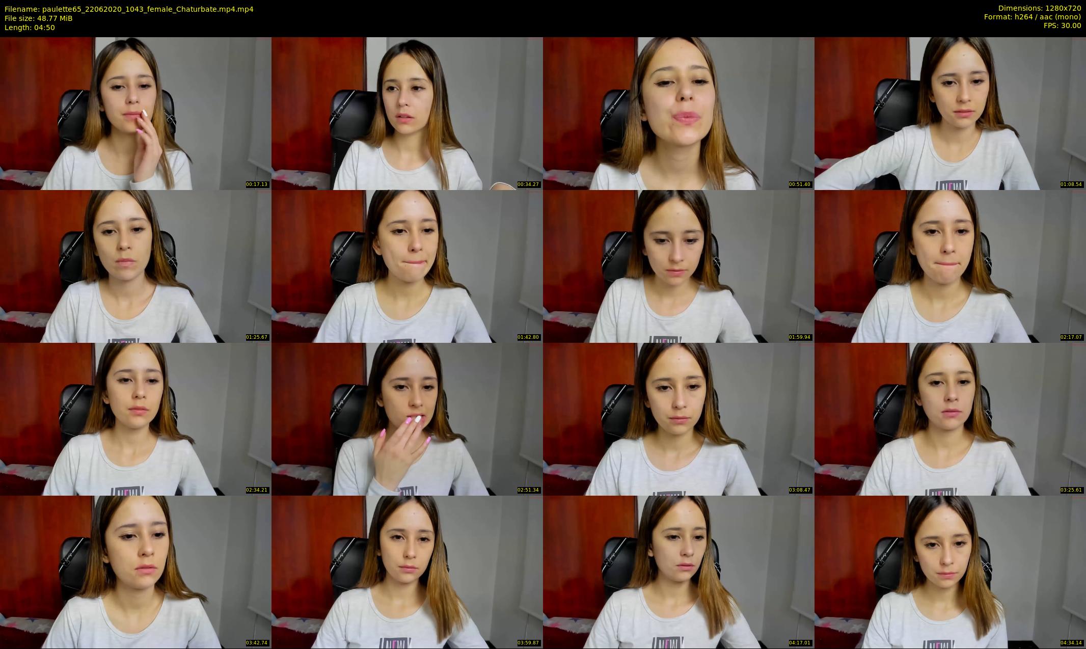 paulette65 — 5 minute Chaturbate female cam show recording, 720p, Jun 22, 2020