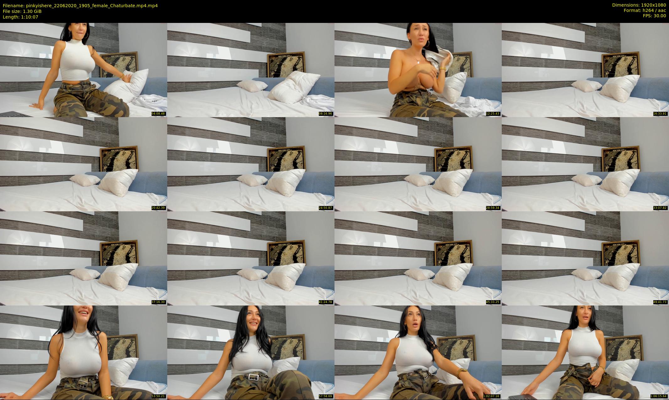 pinkyishere — 71 minute Chaturbate female cam show recording, 1080p, Jun 22, 2020